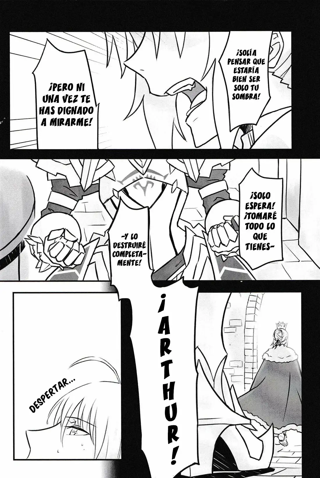 Fate Fanbook Artoria x Morgan