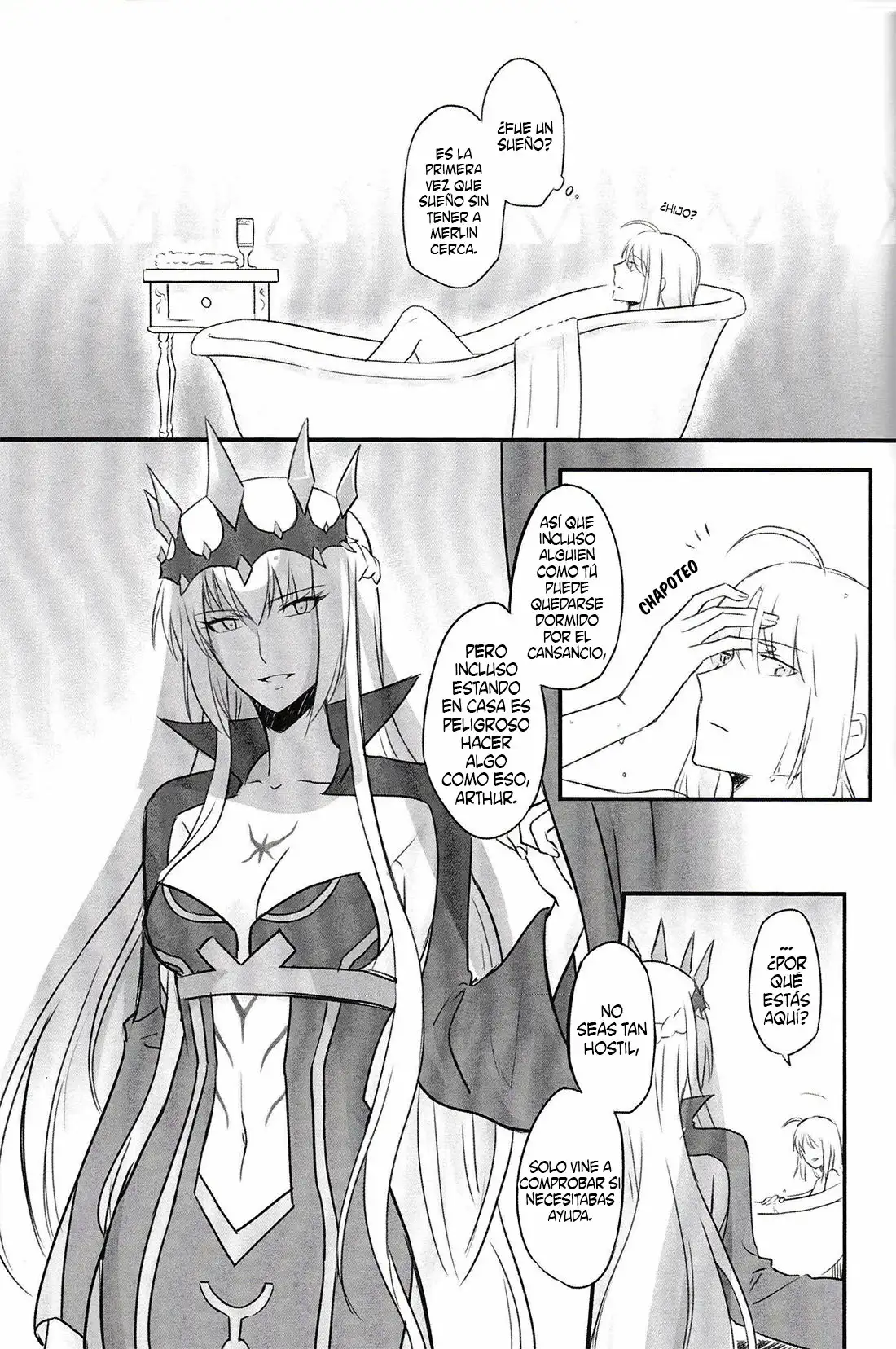 Fate Fanbook Artoria x Morgan