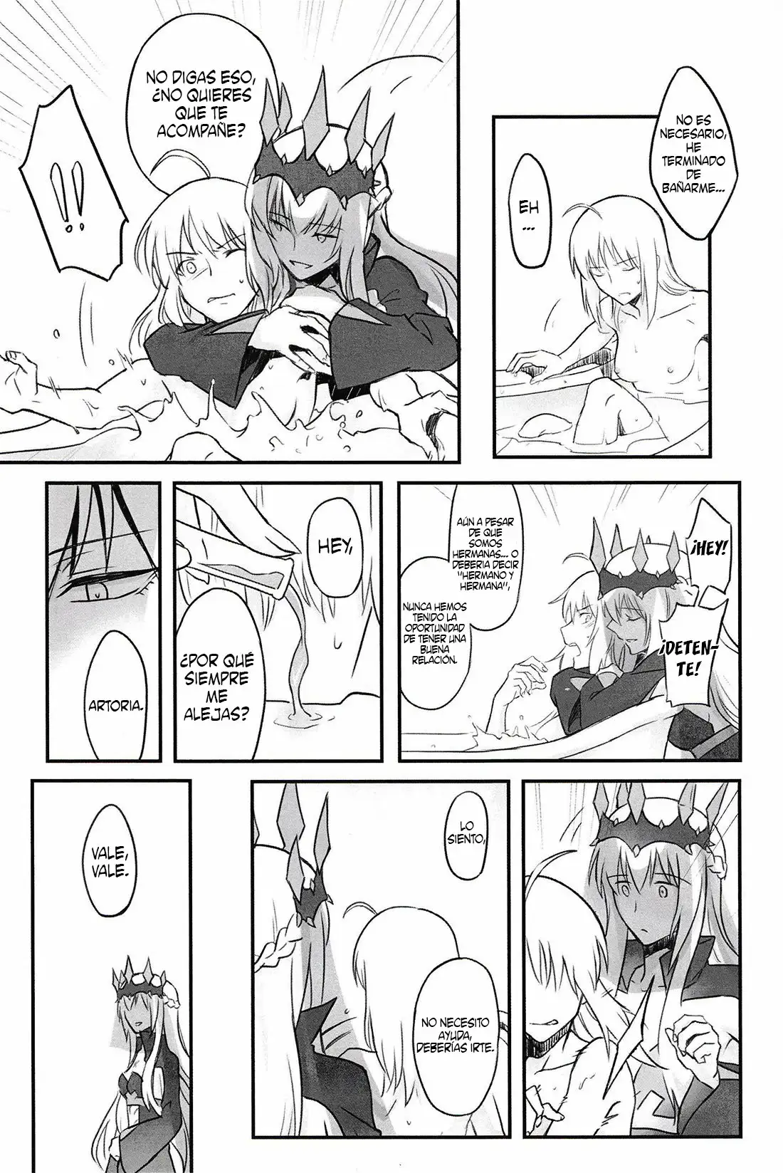 Fate Fanbook Artoria x Morgan