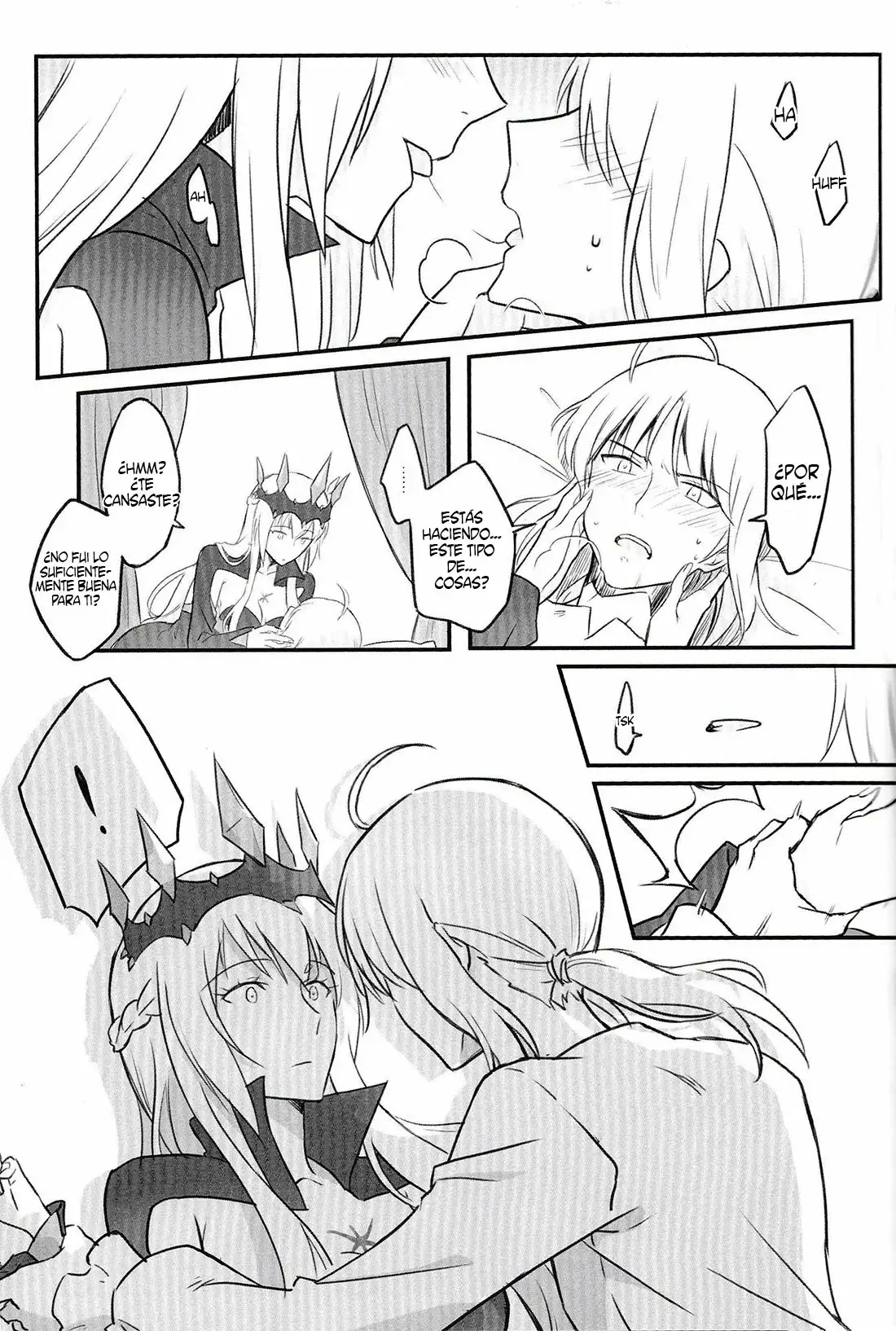 Fate Fanbook Artoria x Morgan