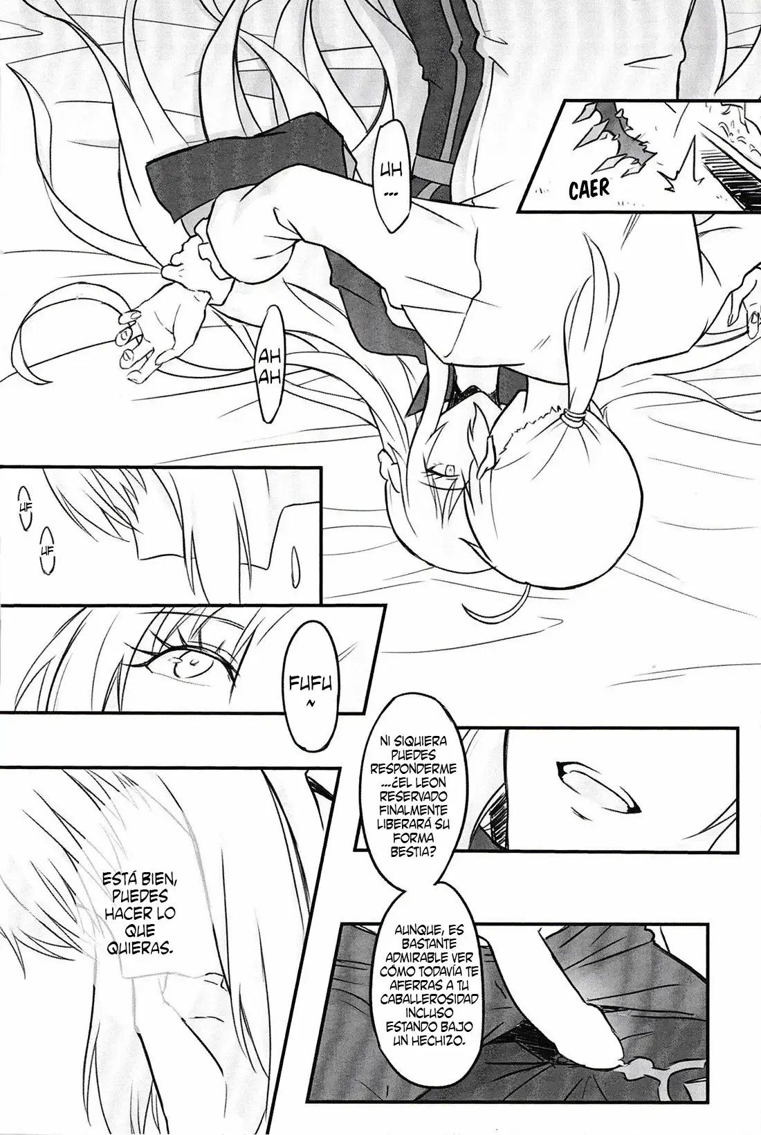 Fate Fanbook Artoria x Morgan