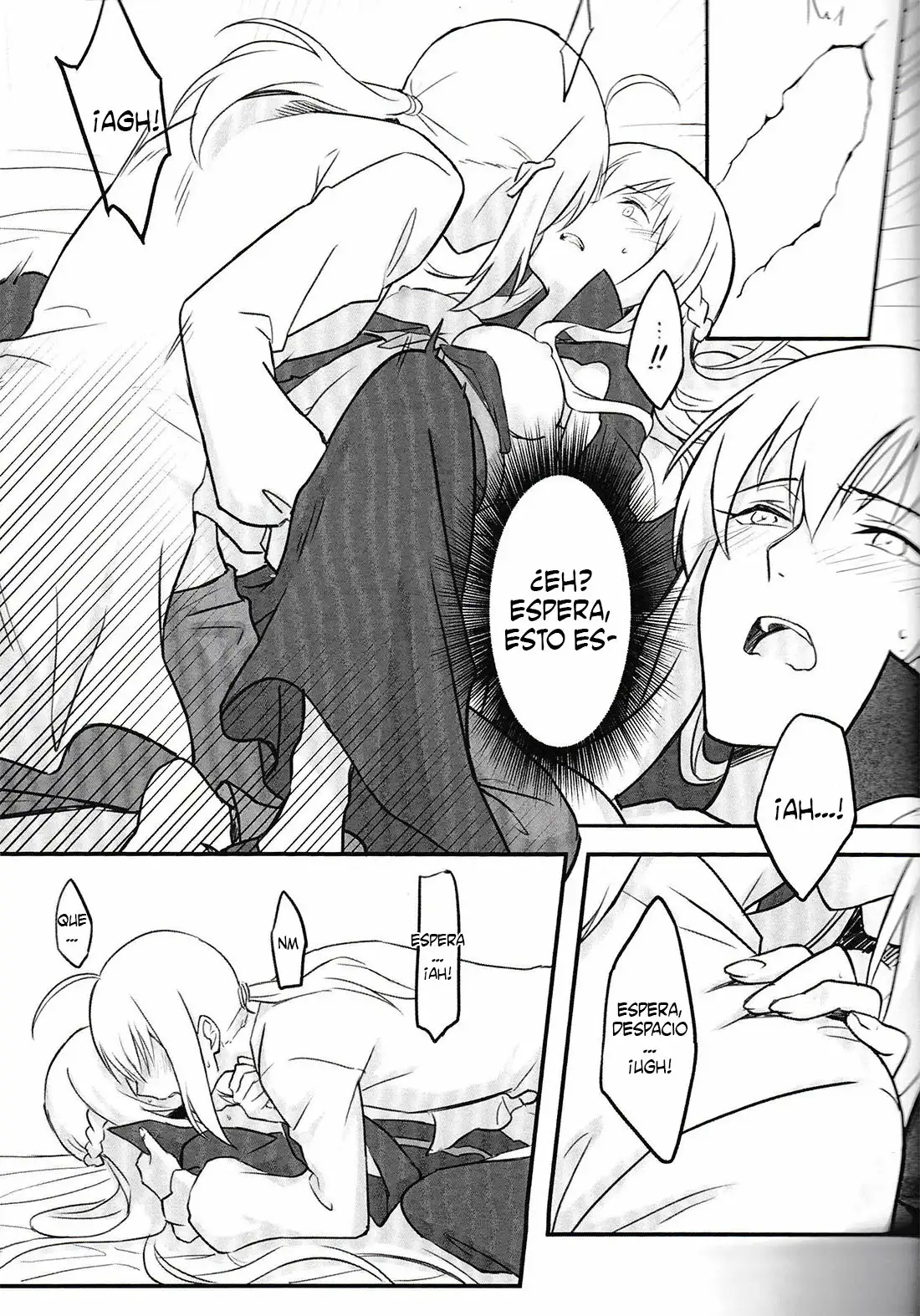 Fate Fanbook Artoria x Morgan