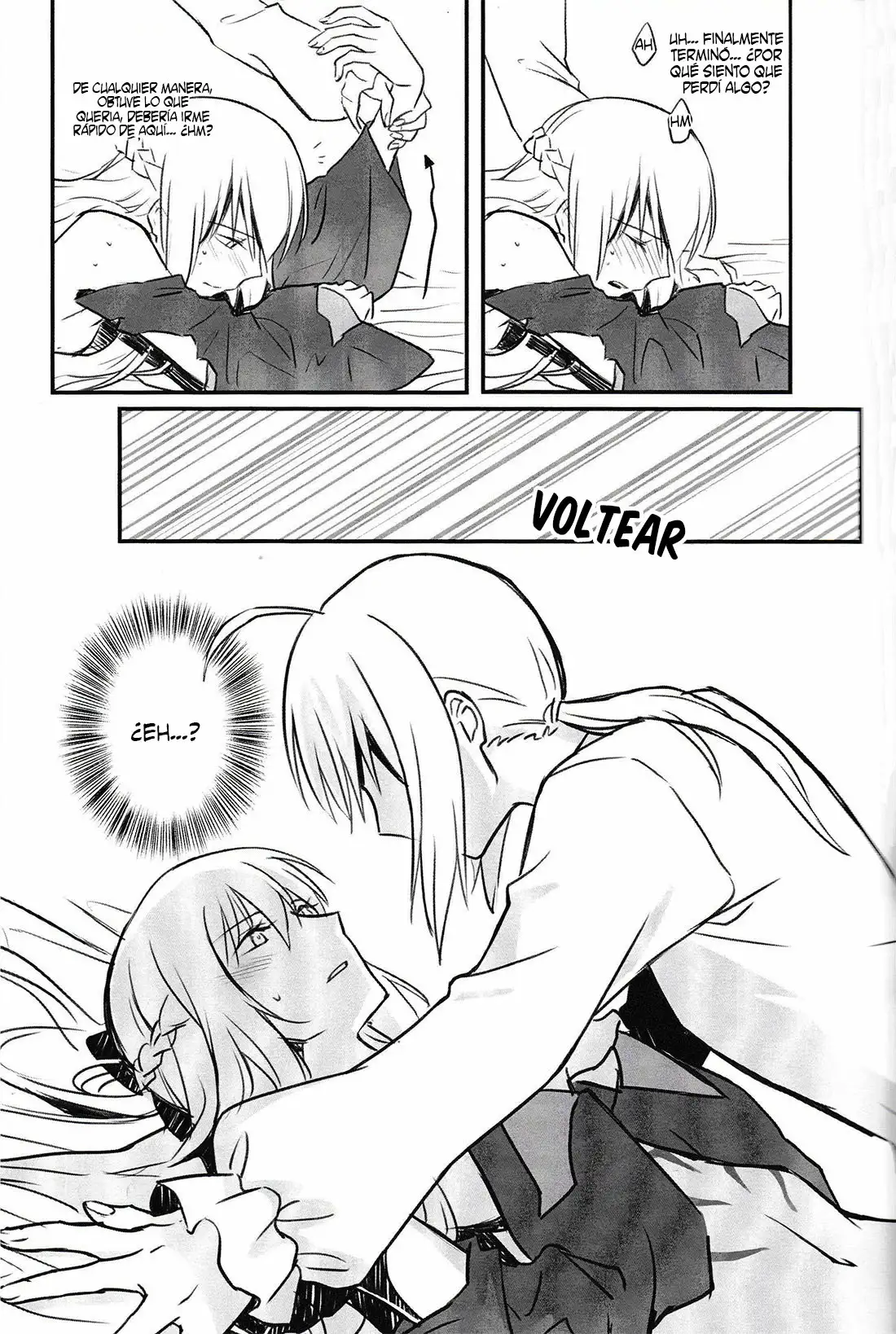 Fate Fanbook Artoria x Morgan