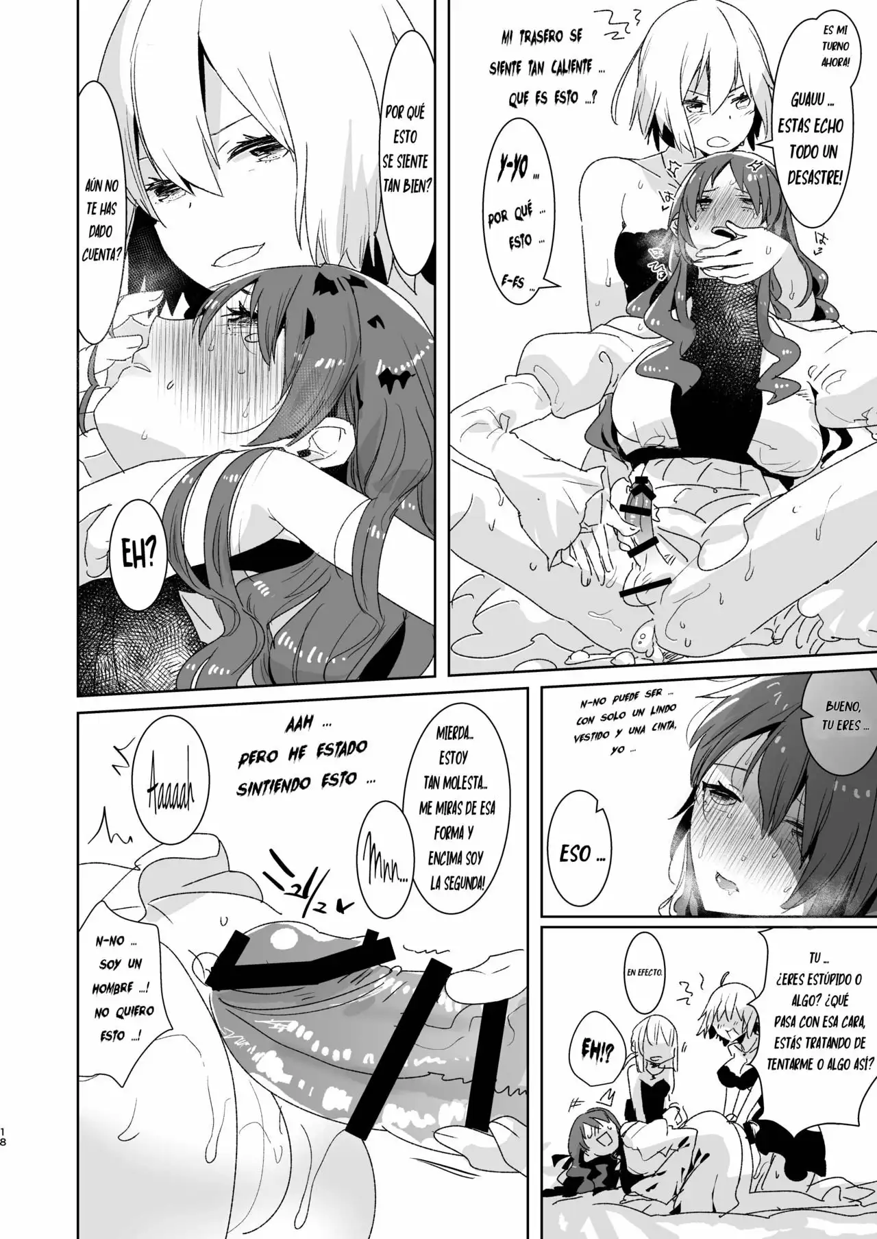 Futanari Alter-tachi ni Josou Shita Ore ga Okasareru Hanashi 