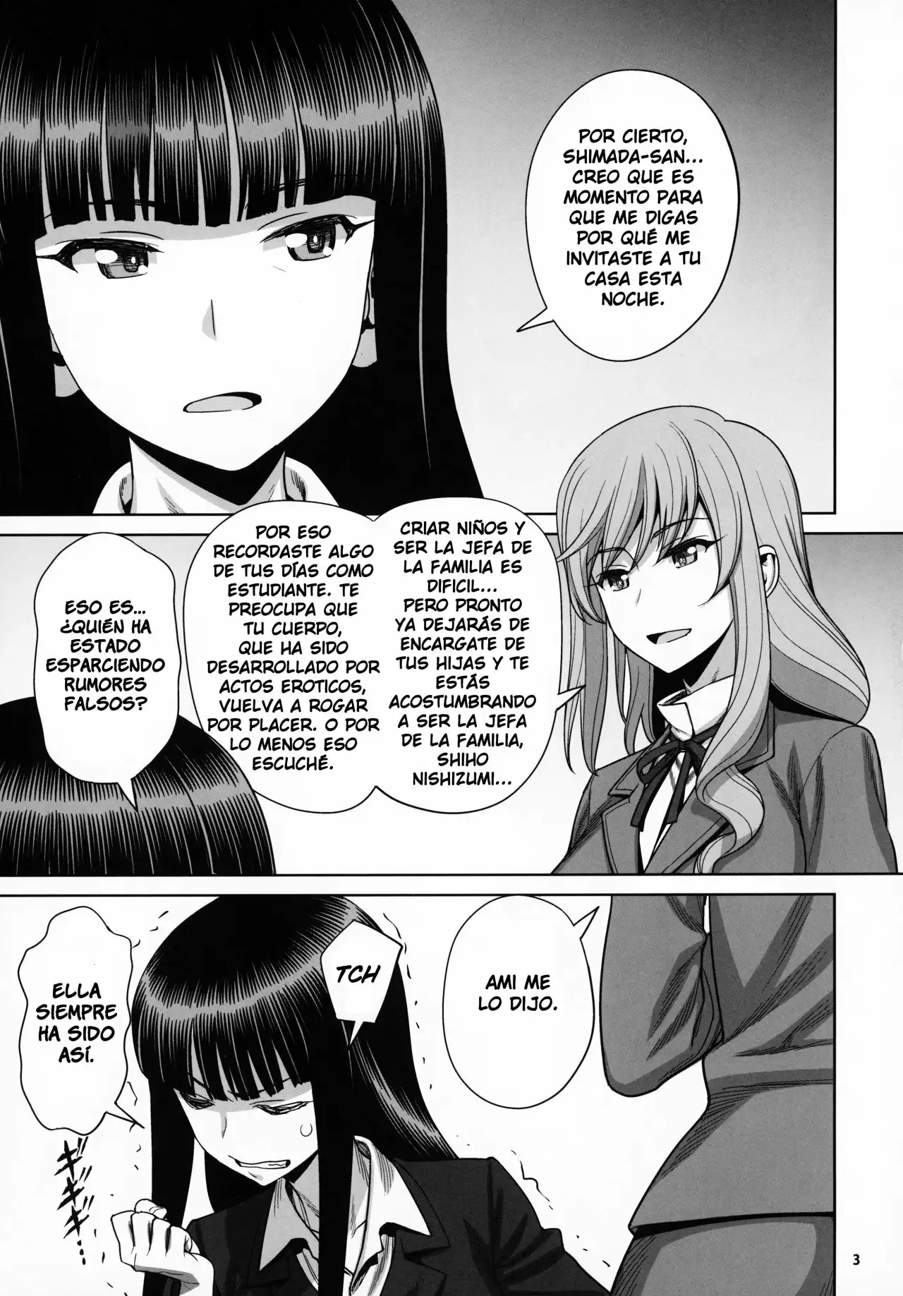 Shimada-ryuu VS Nishizumi-ryuu Bijukujo Lesbian Kyokugen Kougyaku Gurui