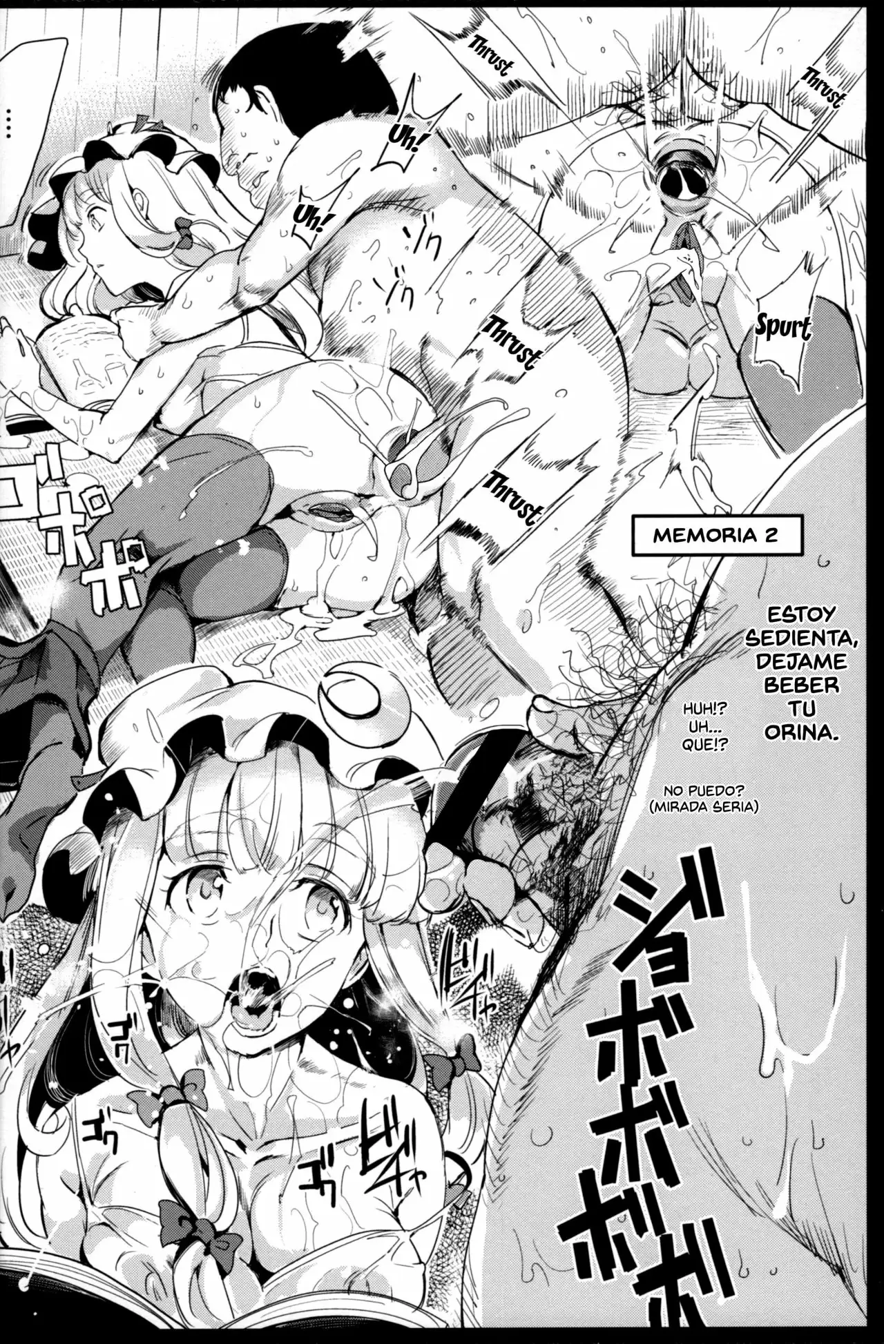 Totsuzen Gekiiki Patchouli-sama [Suddenly Patchouli-sama Violently Came]