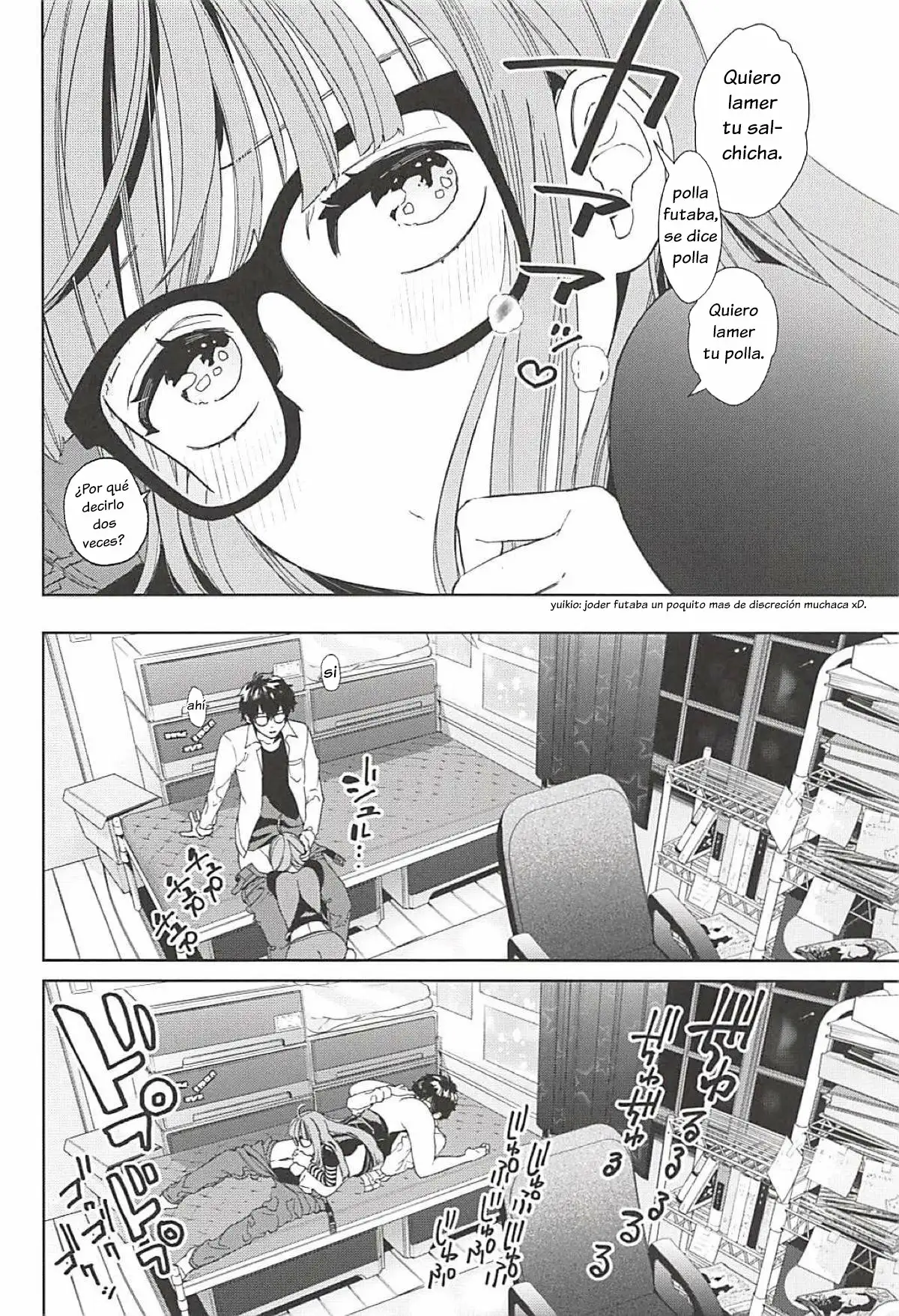 (C94) [Kindergarten (Hobo3)] Futaba to Kareshi no Ecchi na Ichinichi (Persona 5) [Esp] [CrowKara