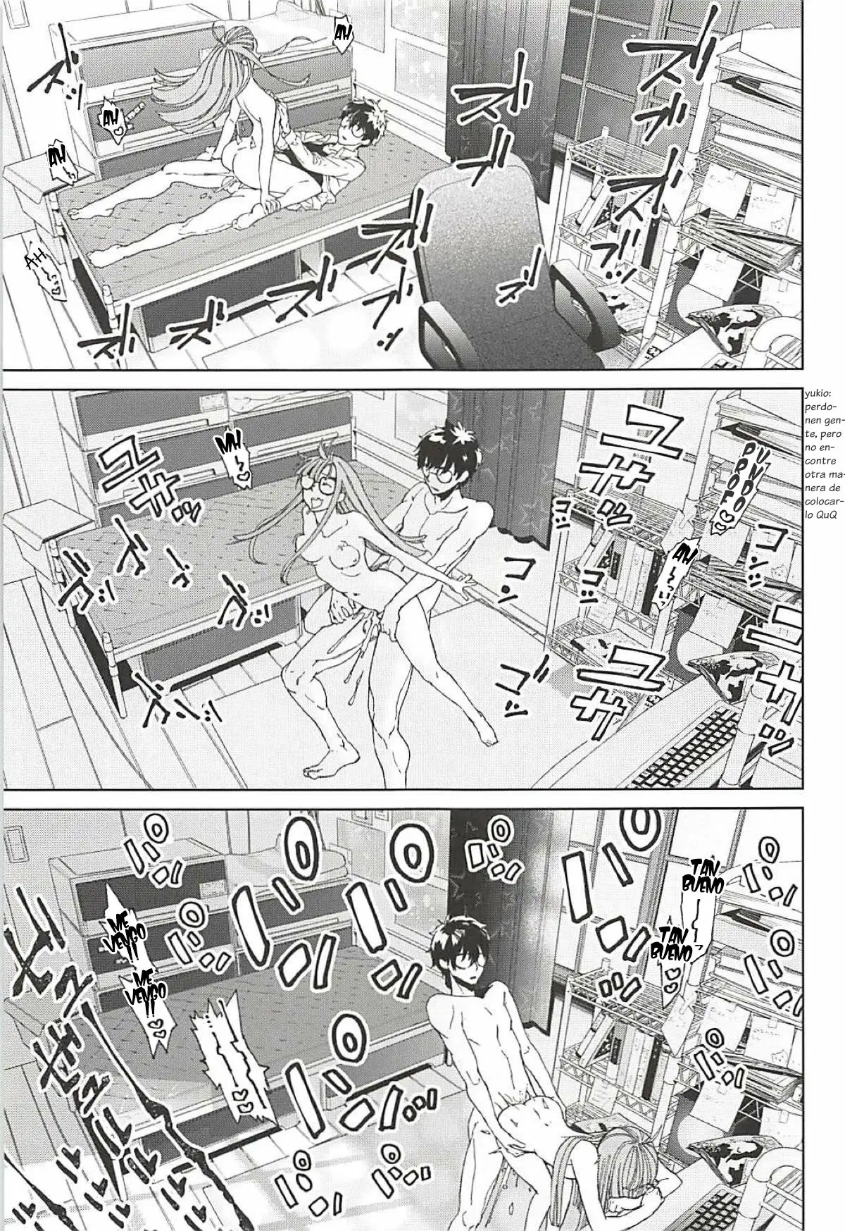 (C94) [Kindergarten (Hobo3)] Futaba to Kareshi no Ecchi na Ichinichi (Persona 5) [Esp] [CrowKara