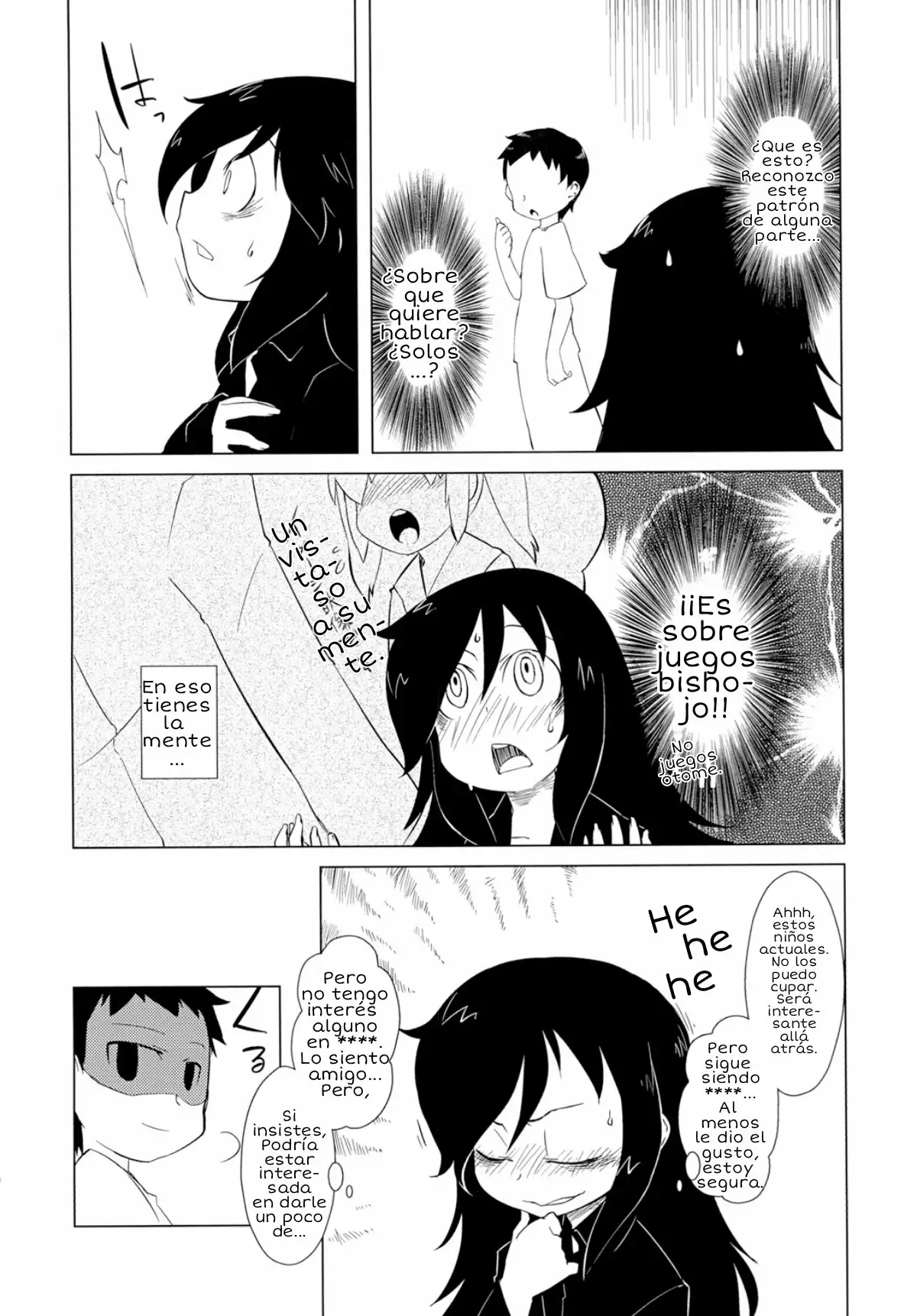 No importa como lo mire es culpa suya que nadie quiera follarme! - Watamote!