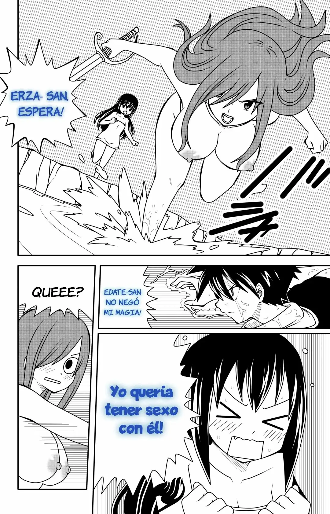 Fairy Tail H Quest Remake Ch5 ( Edate vs Erza )