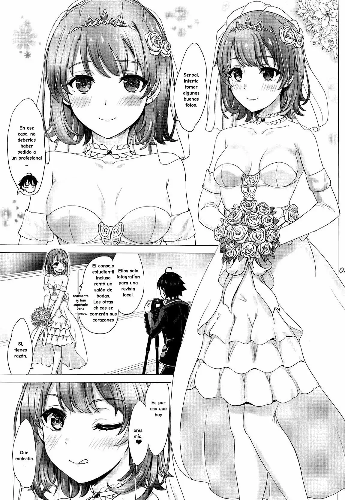 Wedding Irohasu Iroha is gonna marry you after today is scholl