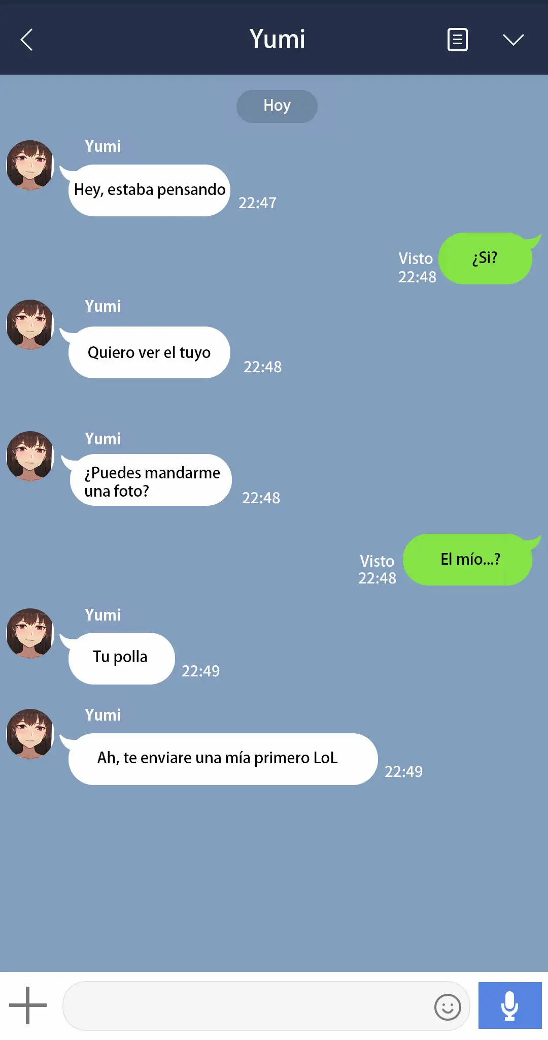 Hay algo mal en su cabeza parte 1