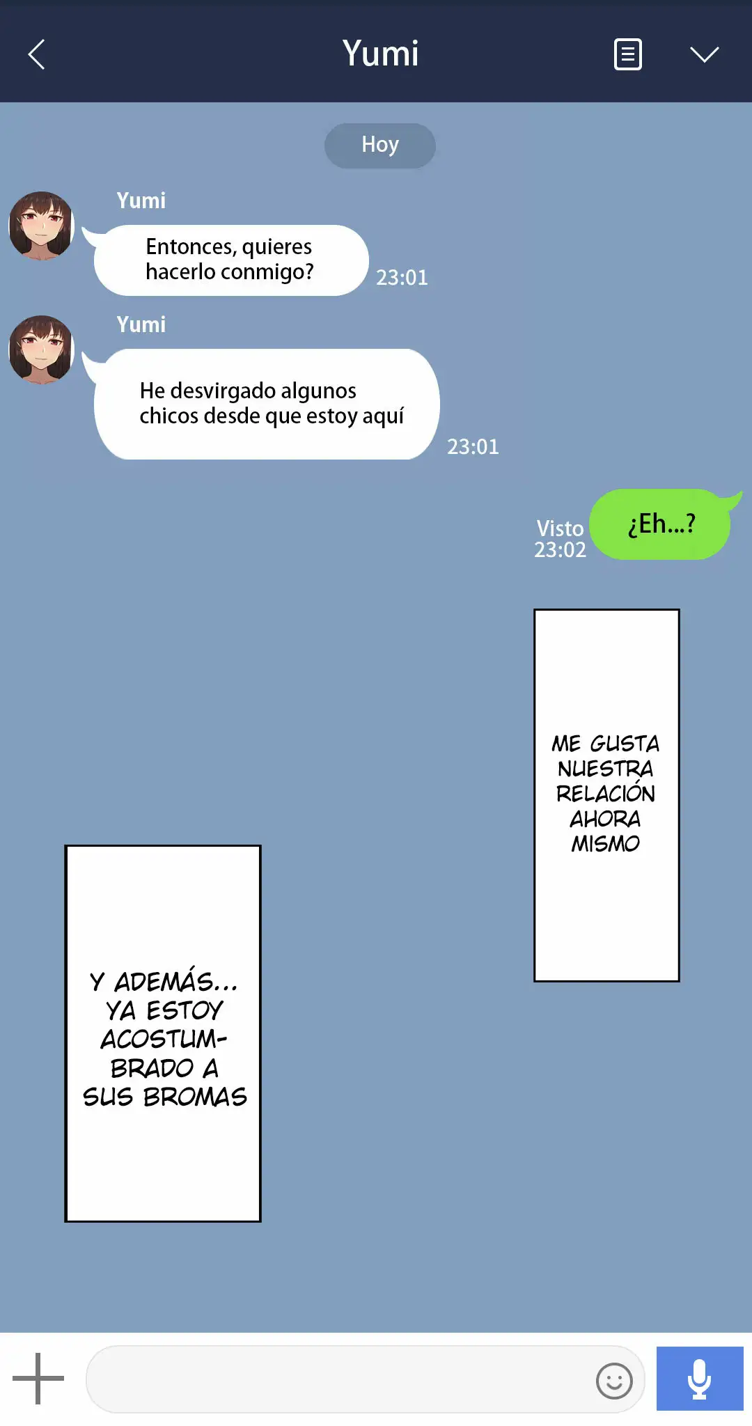 Hay algo mal en su cabeza parte 1