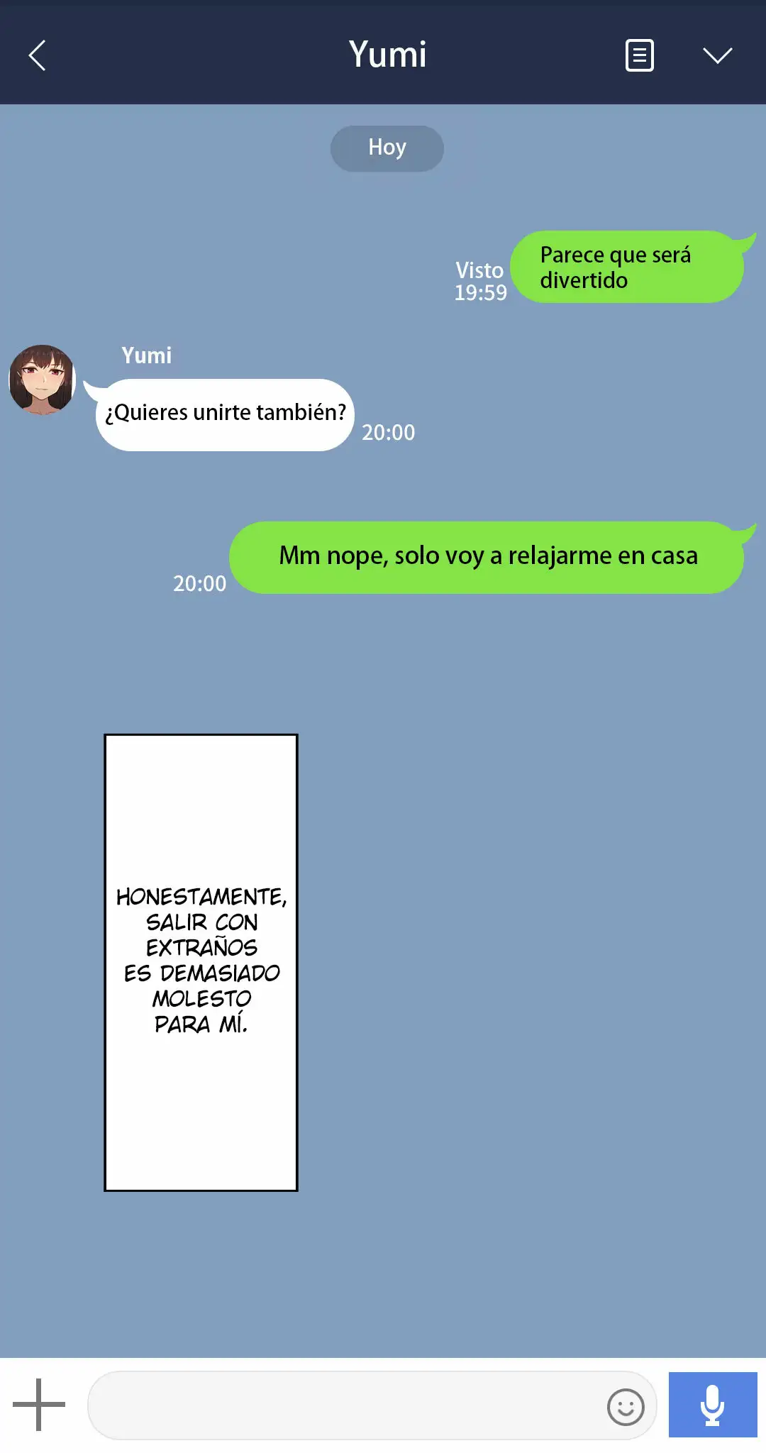 Hay algo mal en su cabeza parte 1