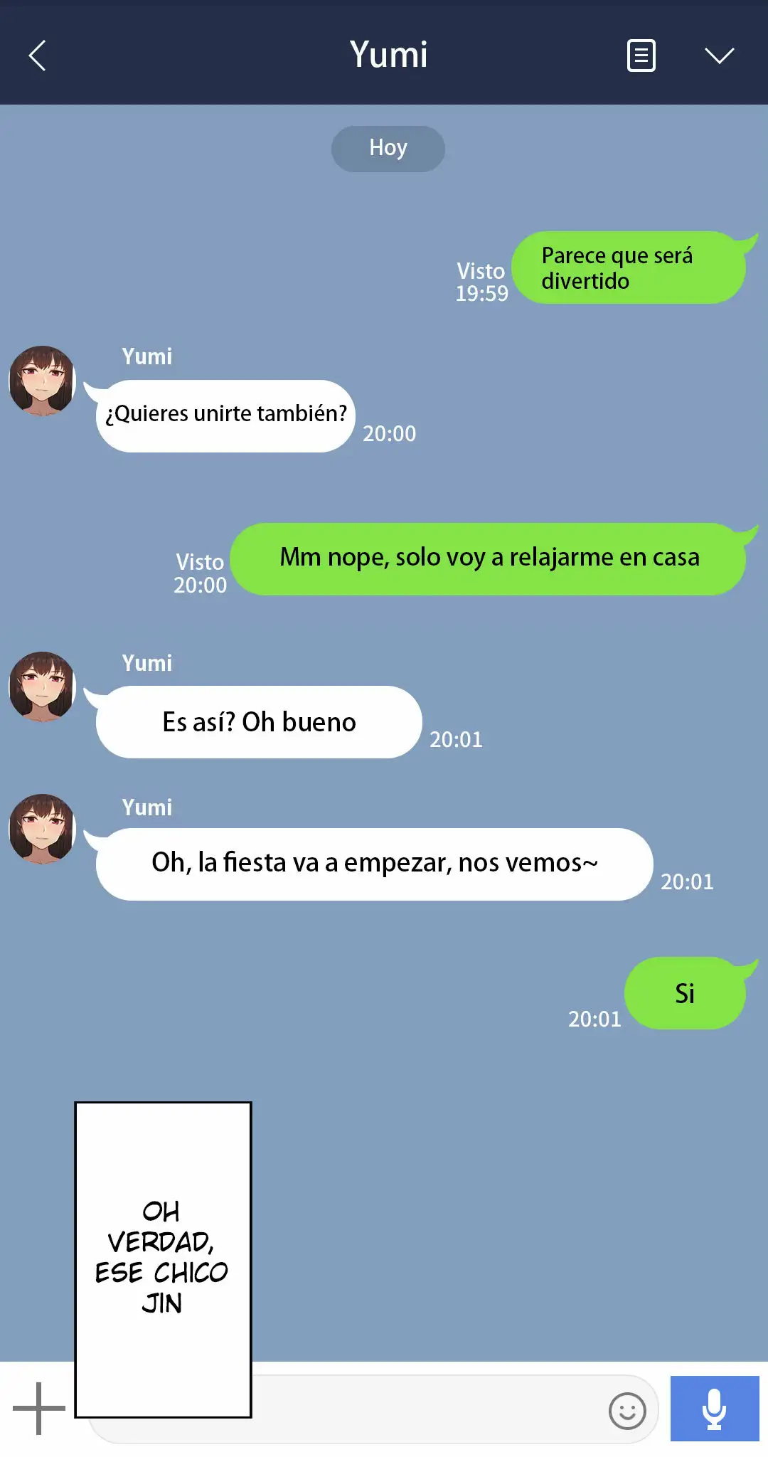 Hay algo mal en su cabeza parte 1