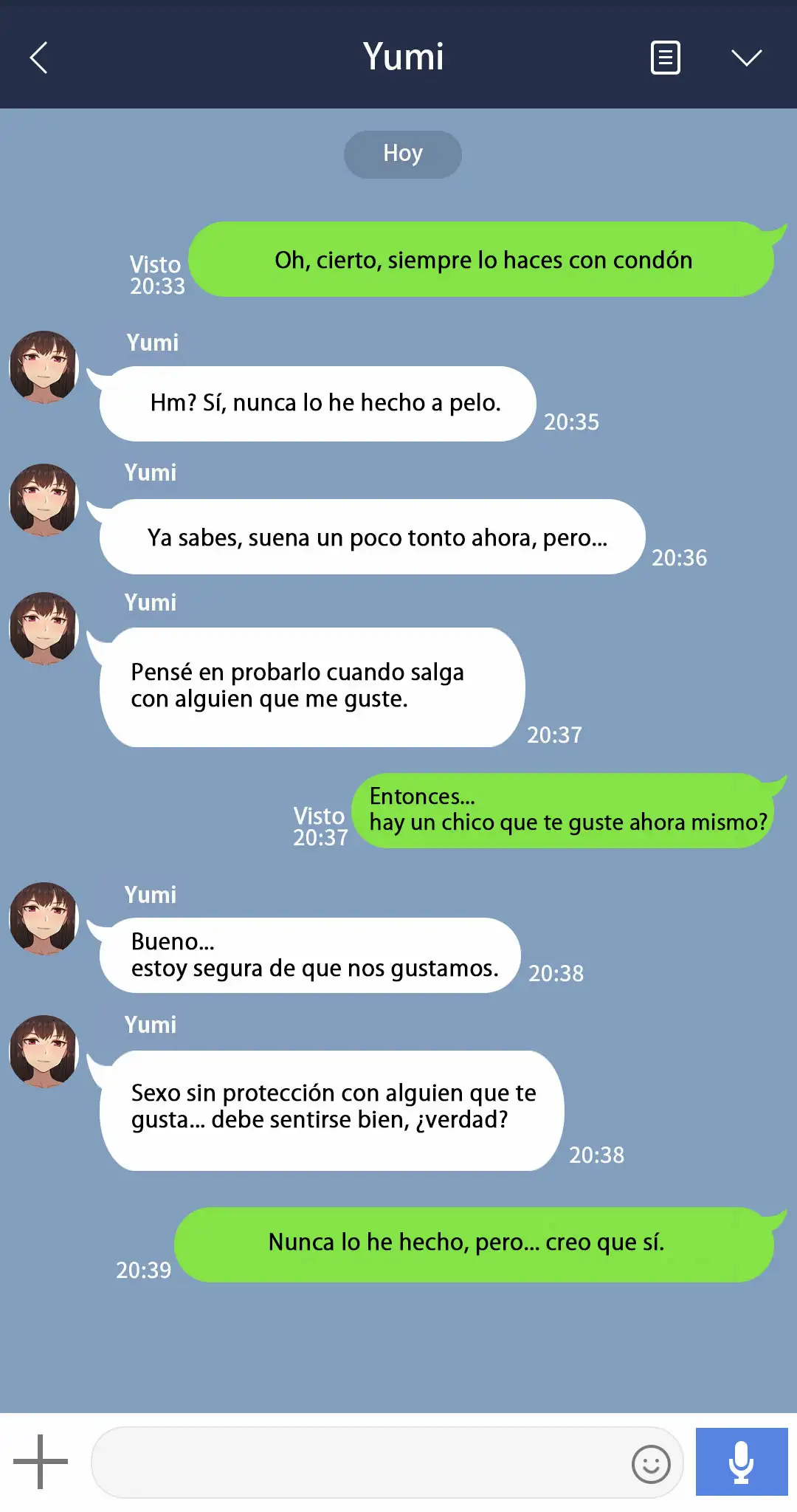 Hay algo mal en su cabeza parte 1