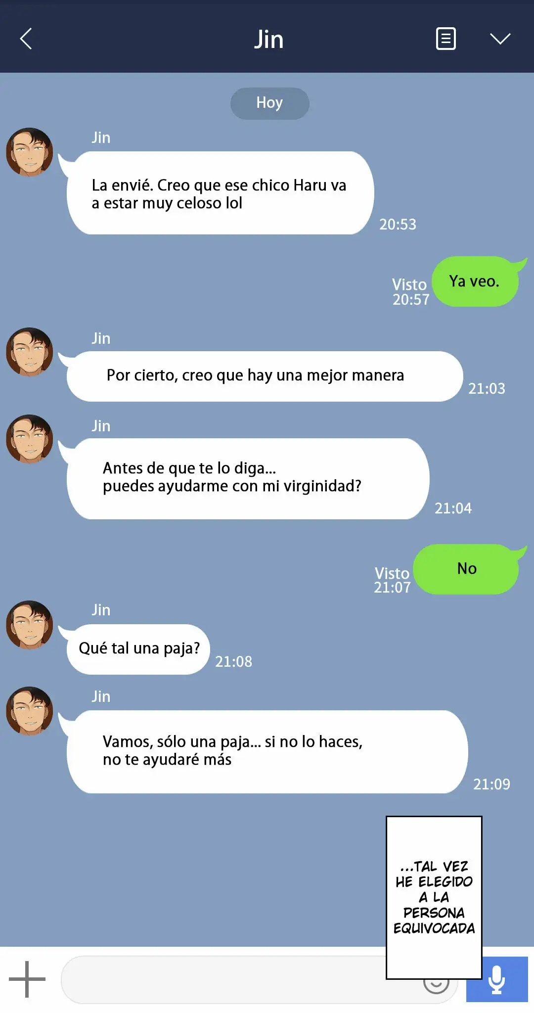 Hay algo mal en su cabeza parte 2