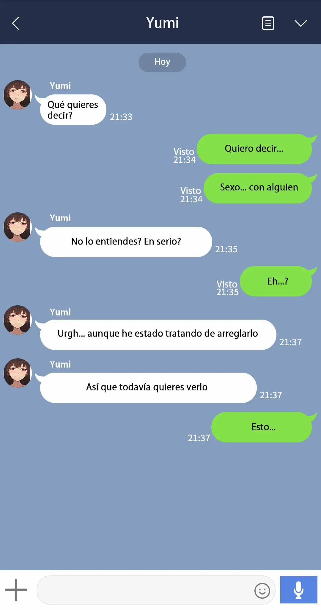 Hay algo mal en su cabeza parte 3