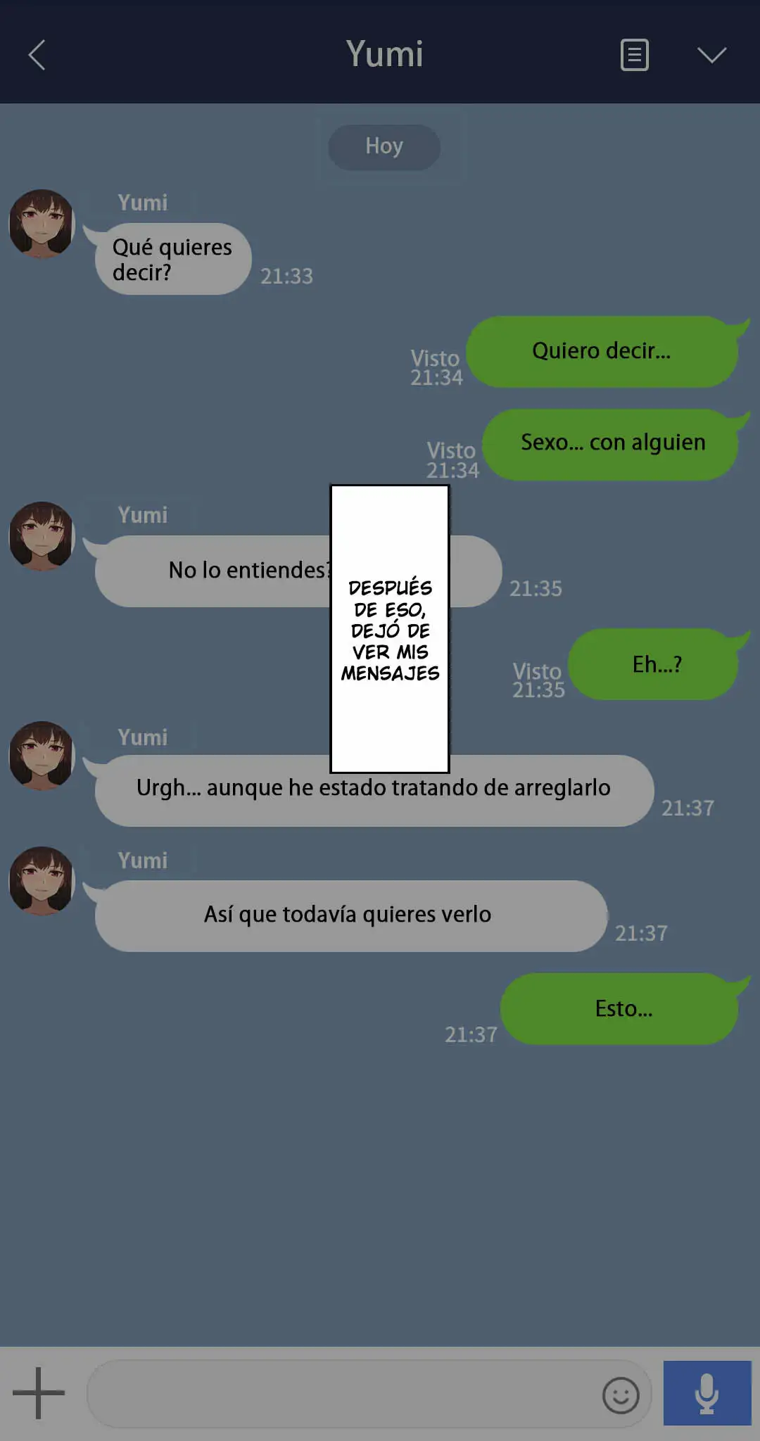 Hay algo mal en su cabeza parte 3