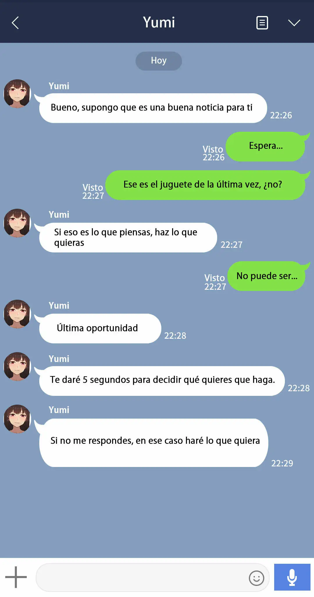 Hay algo mal en su cabeza parte 3