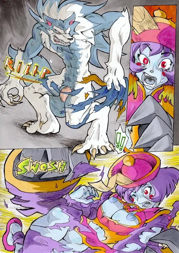 Darkstalkers Hsien Ko vs Jon Talbain