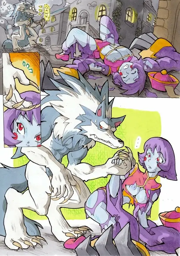 Darkstalkers Hsien Ko vs Jon Talbain