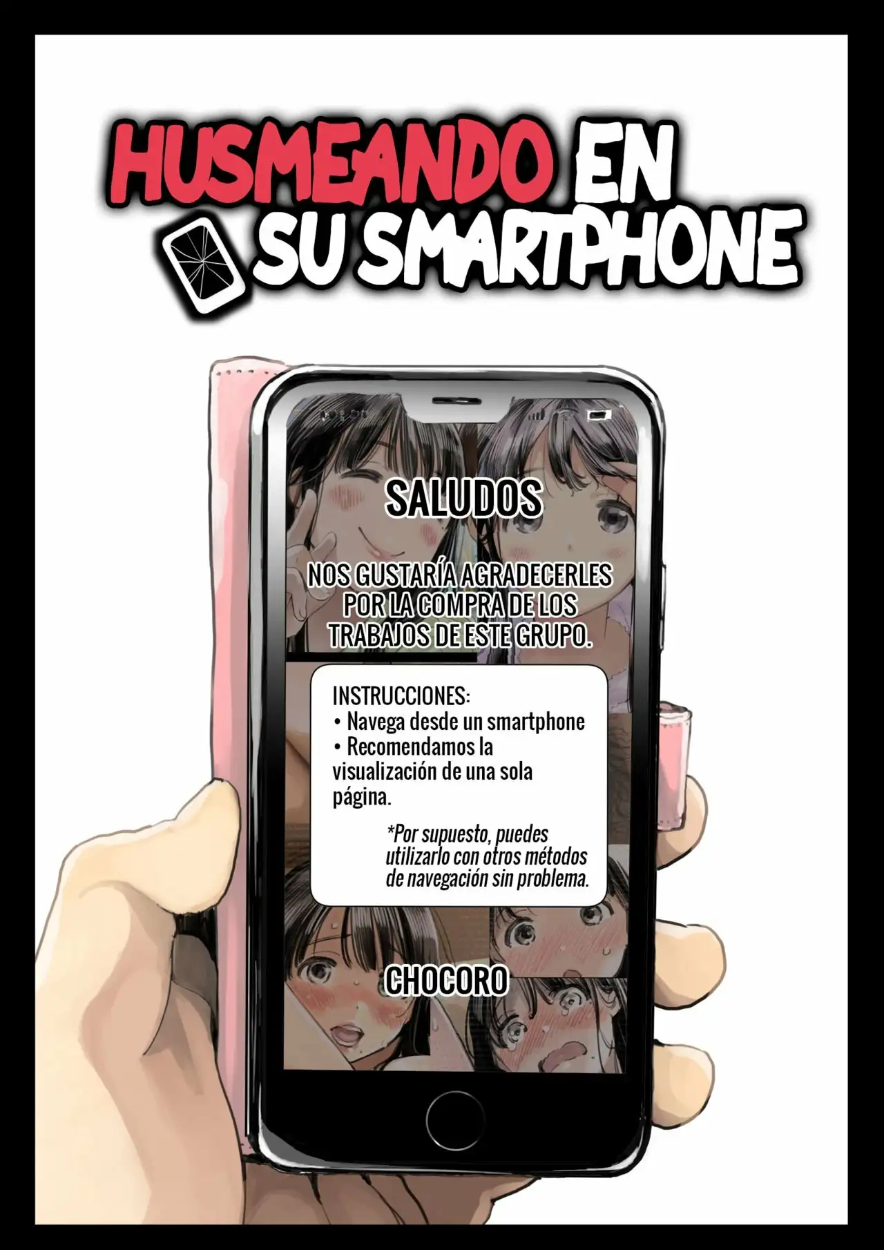 Kanojo no SmaPho o Nozoita dake nano ni (Husmeando en su smartphone)