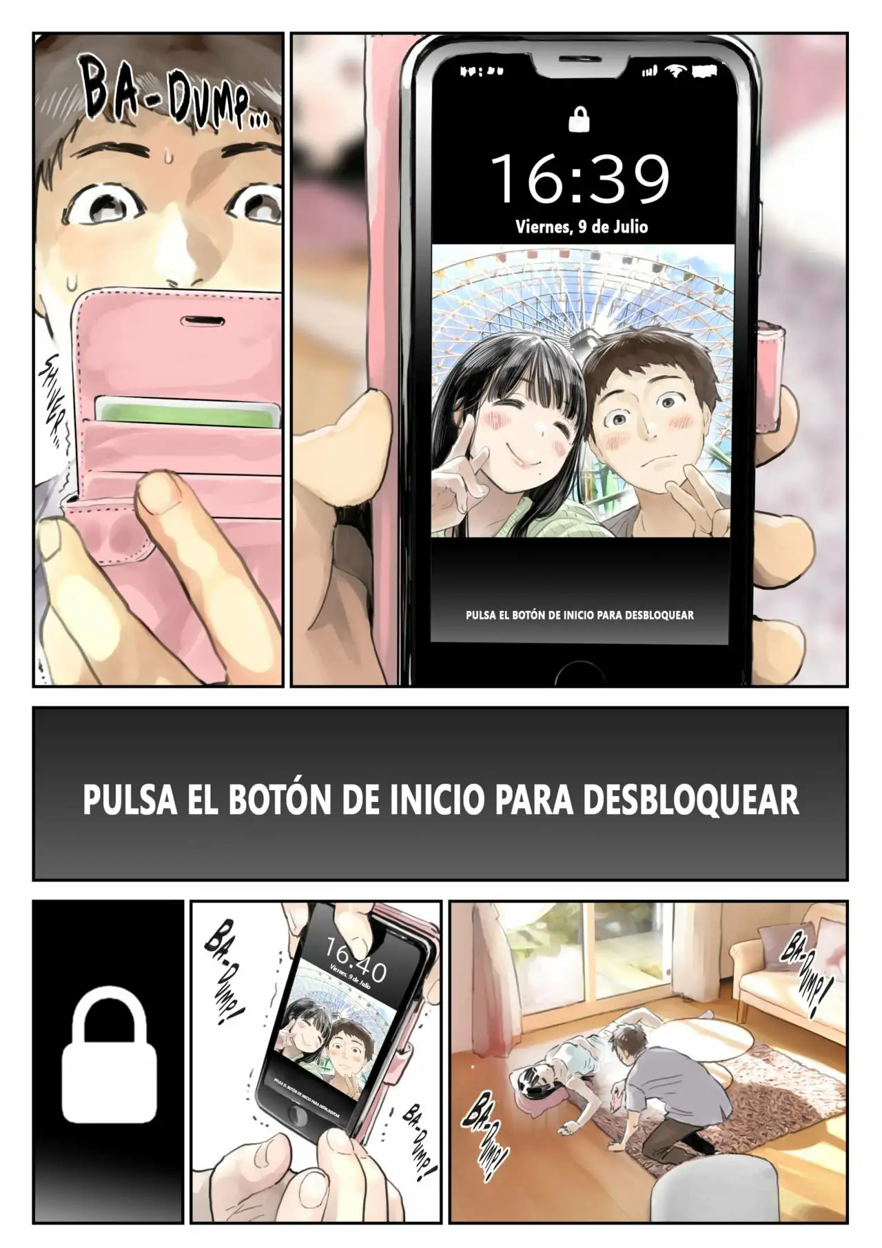 Kanojo no SmaPho o Nozoita dake nano ni (Husmeando en su smartphone)