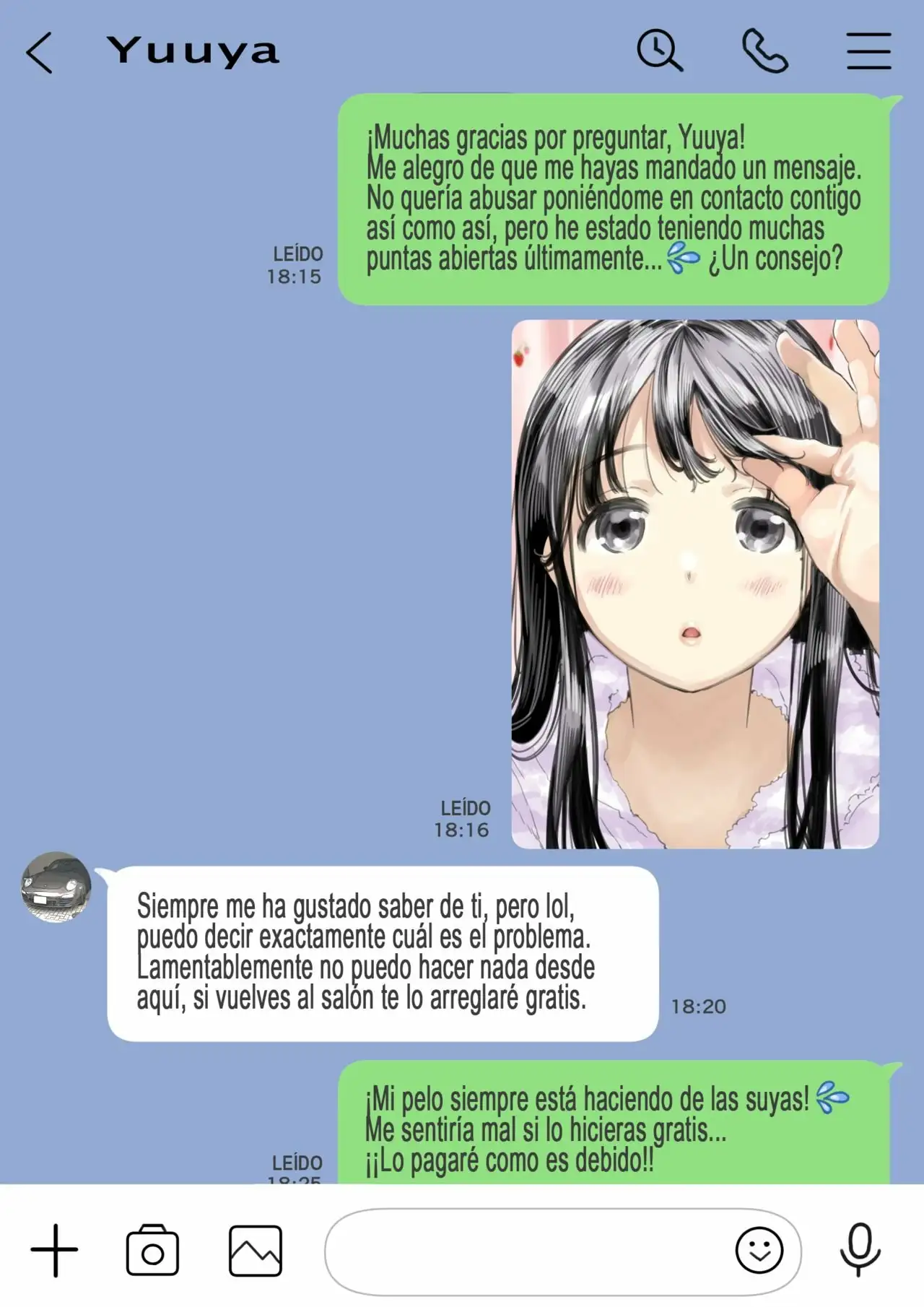 Kanojo no SmaPho o Nozoita dake nano ni (Husmeando en su smartphone)