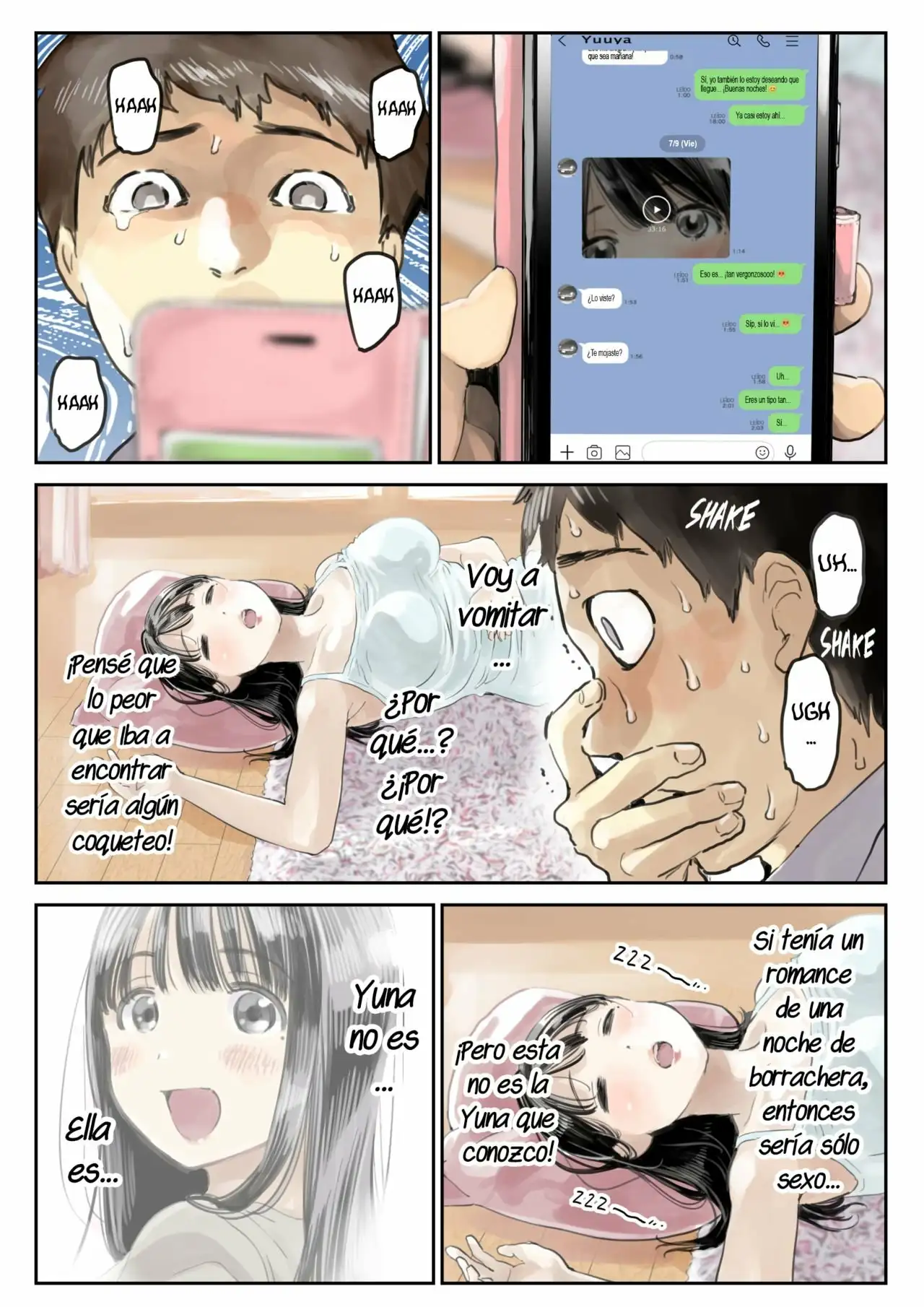 Kanojo no SmaPho o Nozoita dake nano ni (Husmeando en su smartphone)