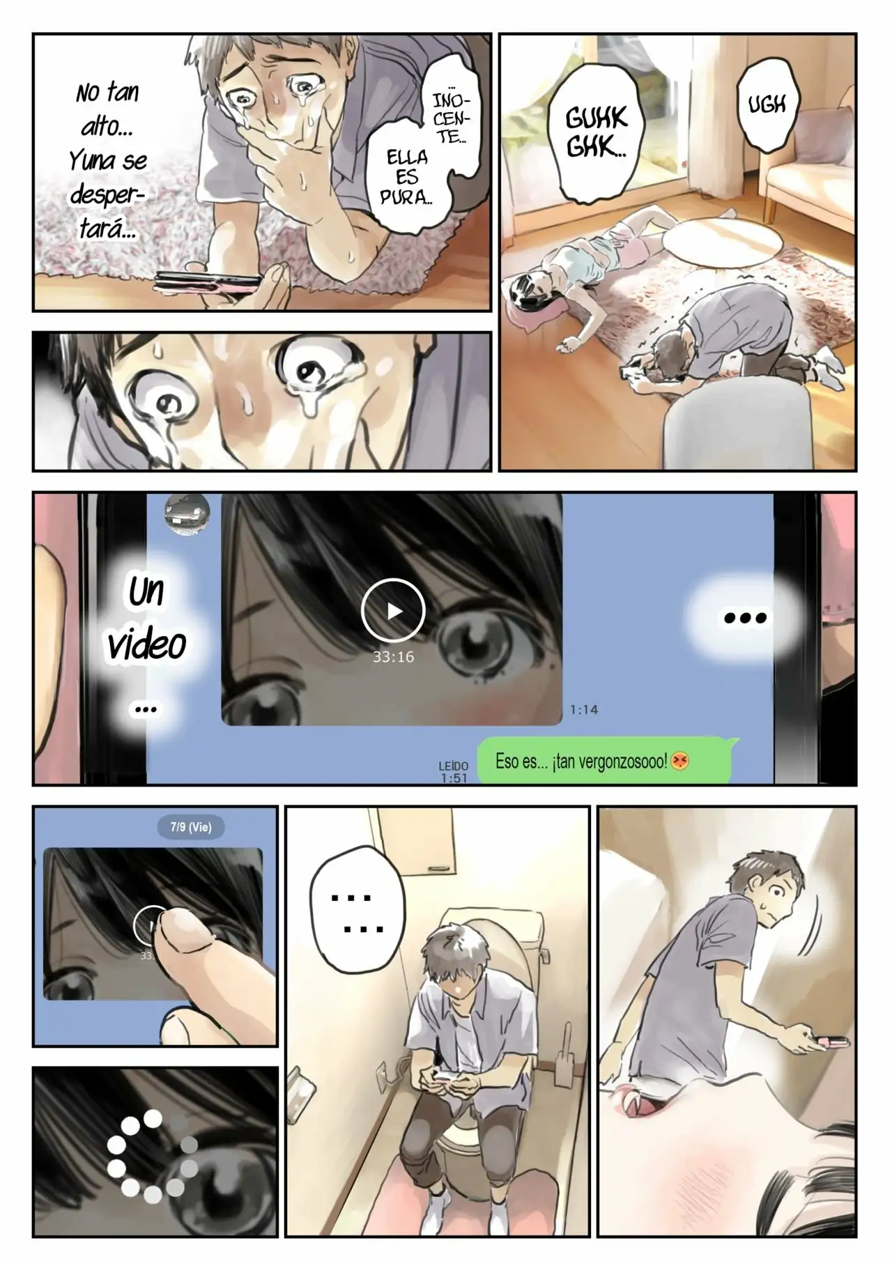 Kanojo no SmaPho o Nozoita dake nano ni (Husmeando en su smartphone)