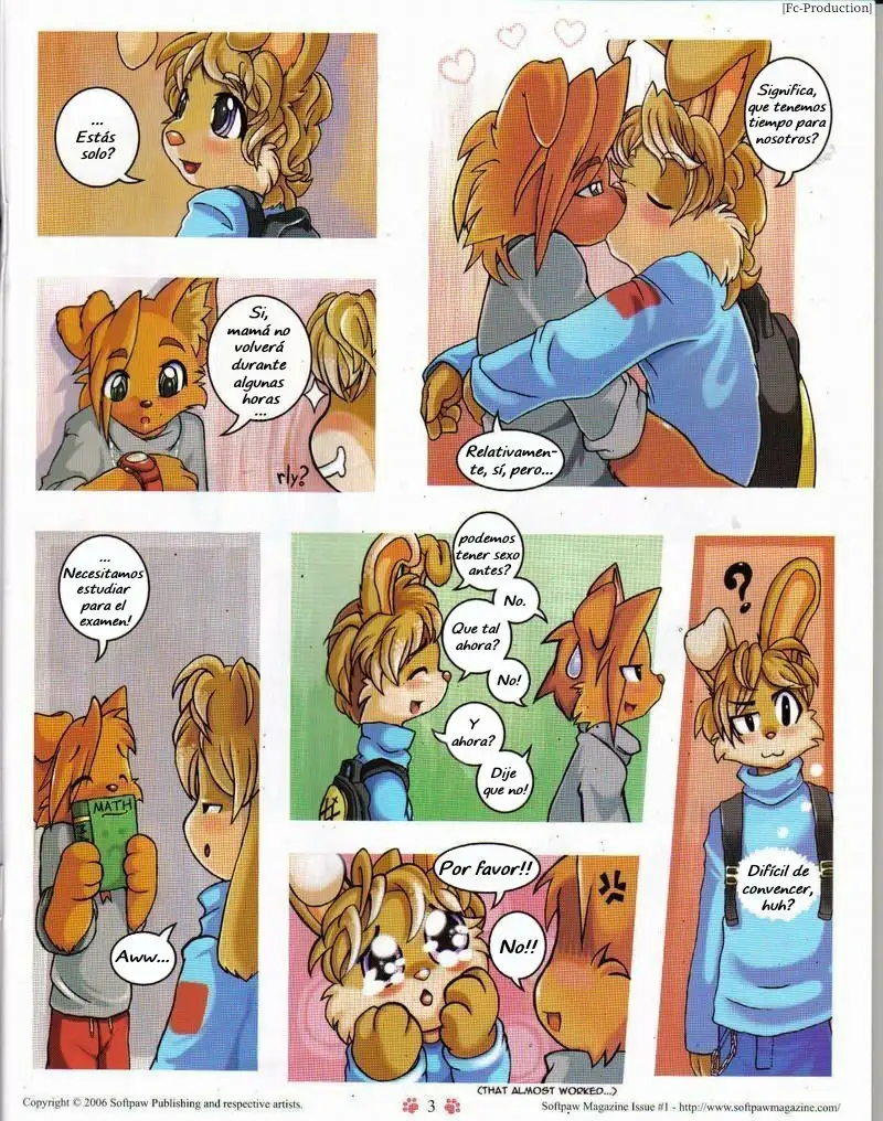 The day before the exam (Softpaw Magazine 1)