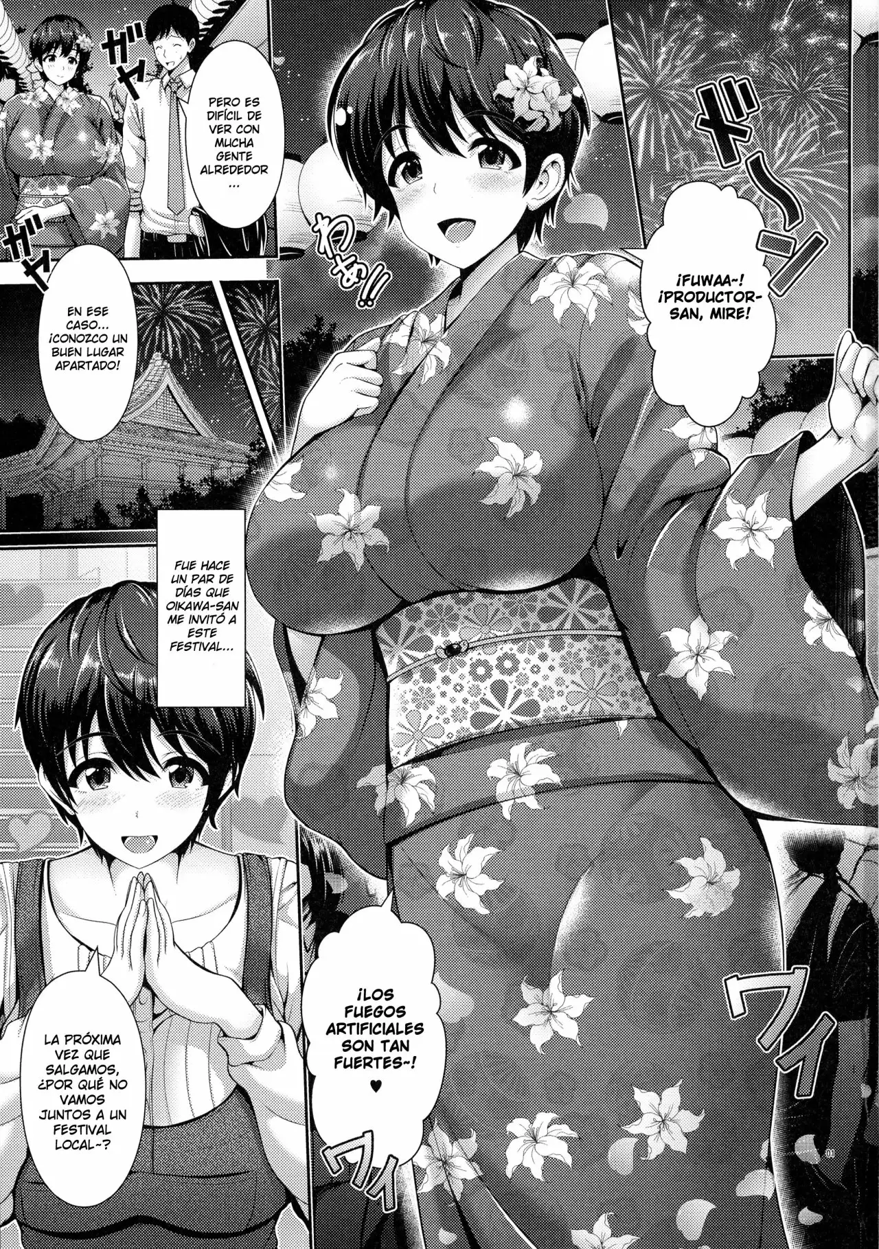 Oikawa-San Y Sus Grandes Pechos En Una Yukata