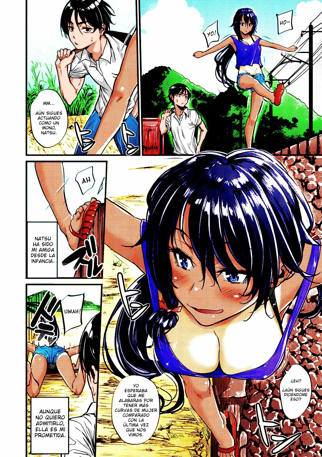 [Mikuni Mizuki] La prometida virgen del campo [Spanish] [Colorized] [Decensored]