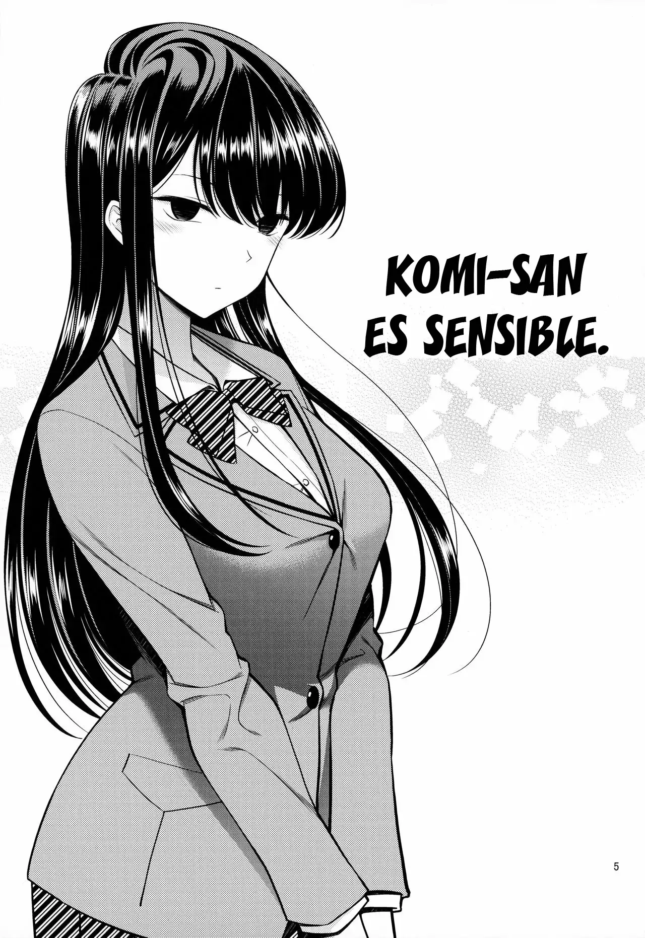 Komi-san es sensible (komi-san wa binkandesu)