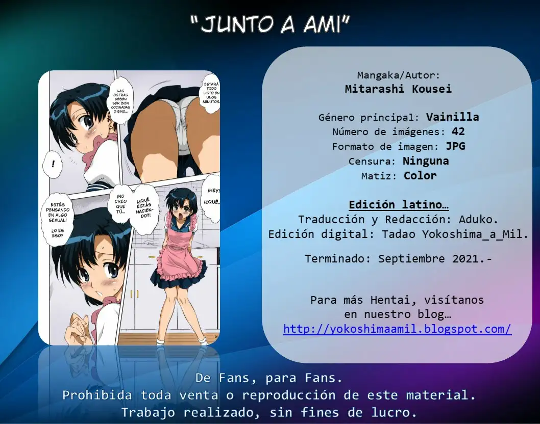 [Mitarashi Kousei] Junto a Ami [Spanish][Aduko]