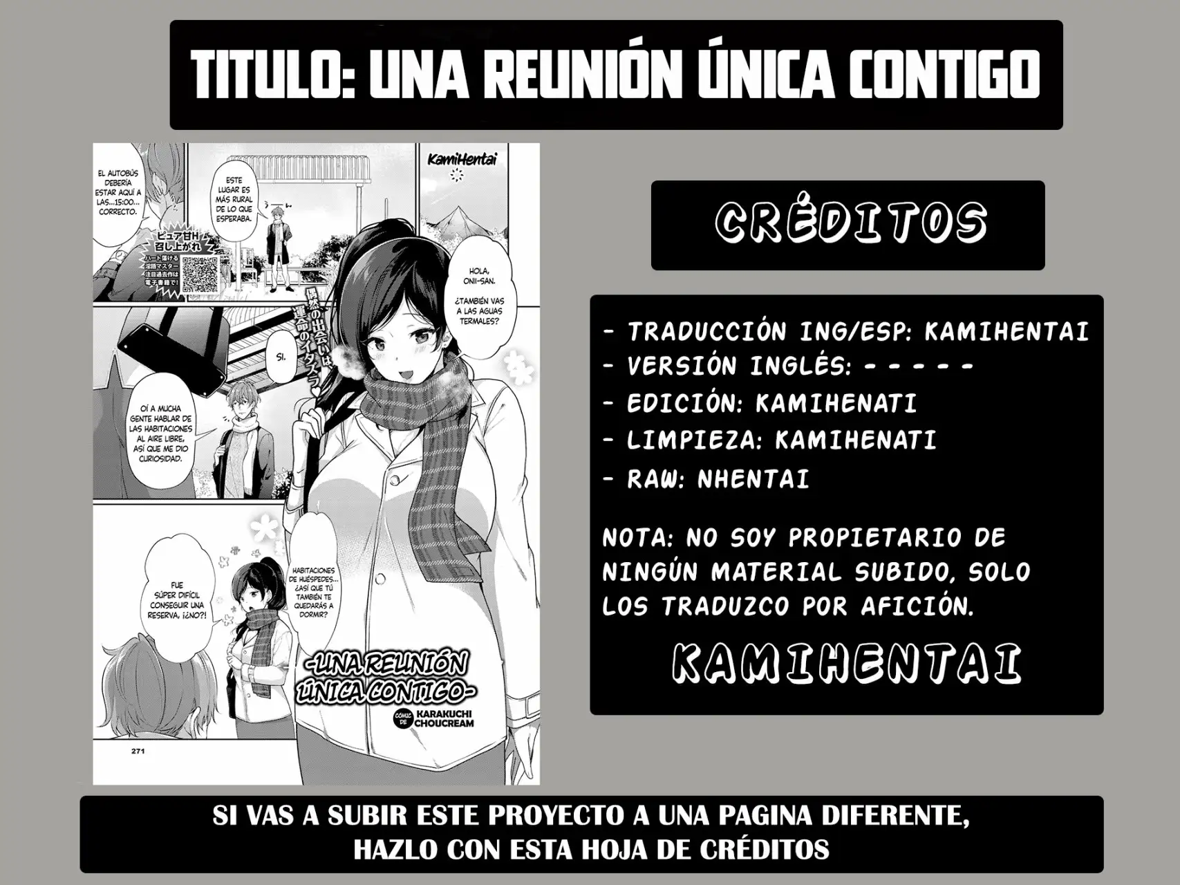 Una Reunion Unica Contigo