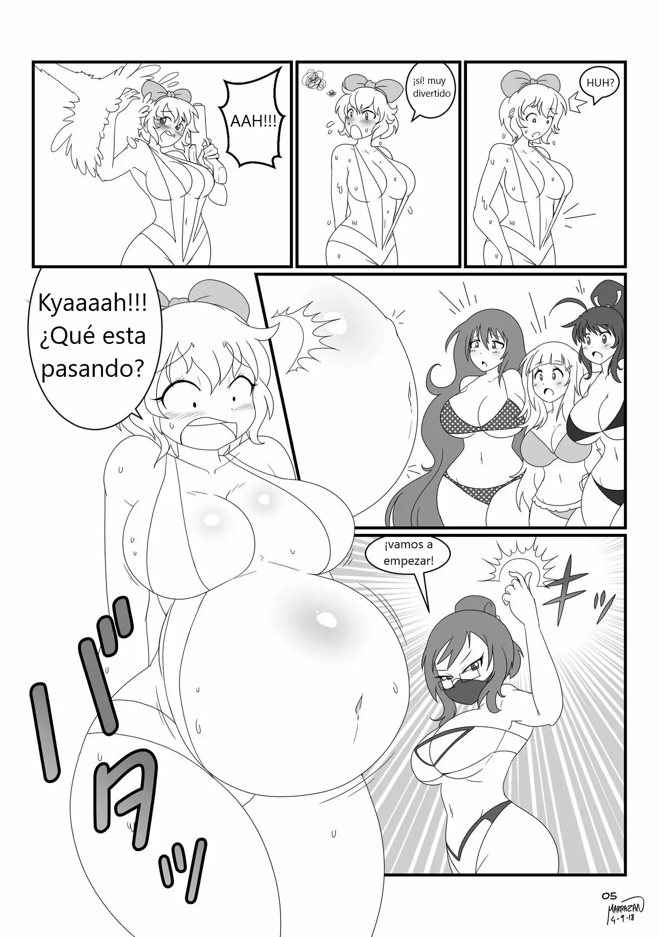 Senran Kagura Preggo Beach Splash