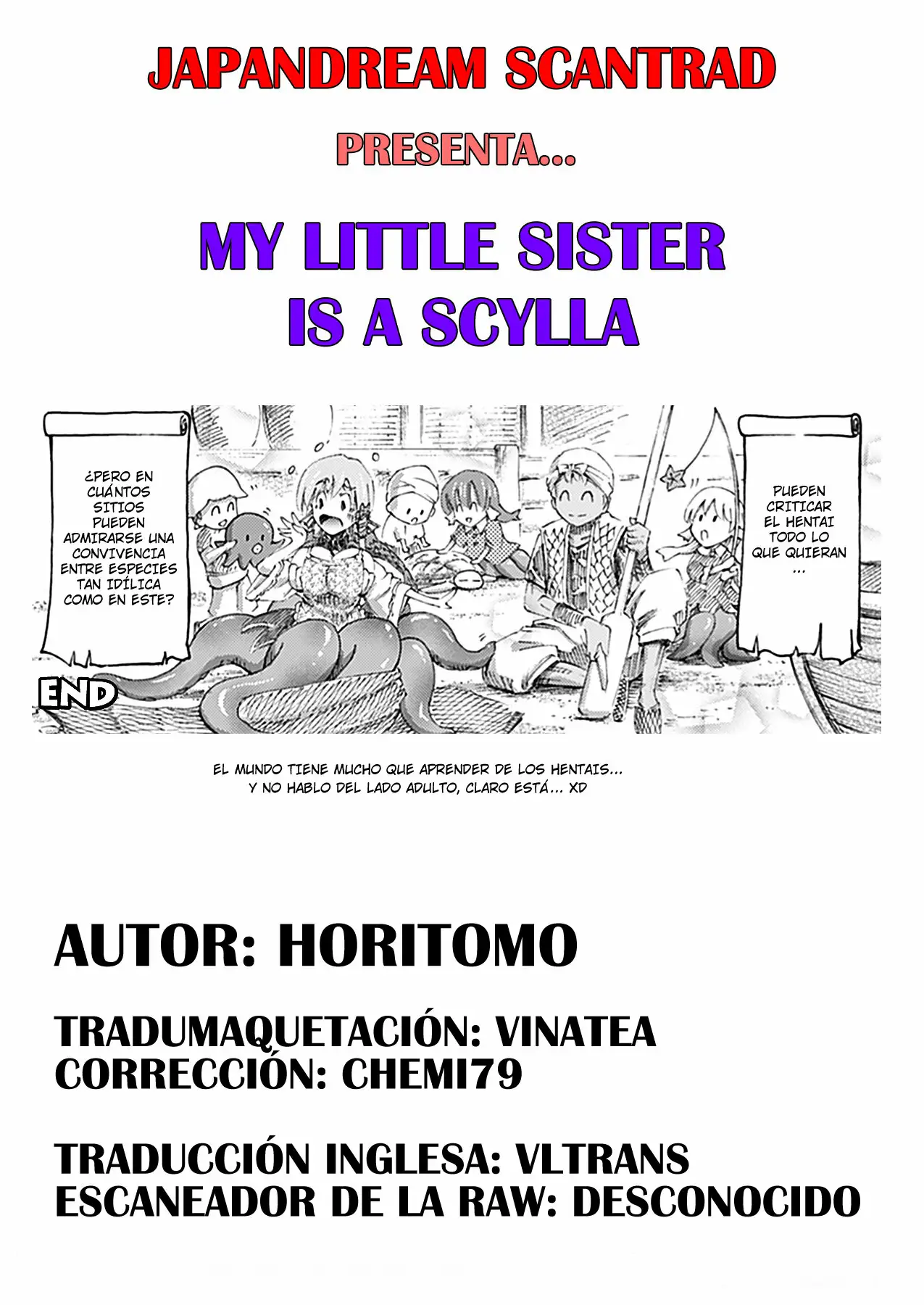 Imouto wa Sukyura-tsu Musume - My little sister is a Scylla