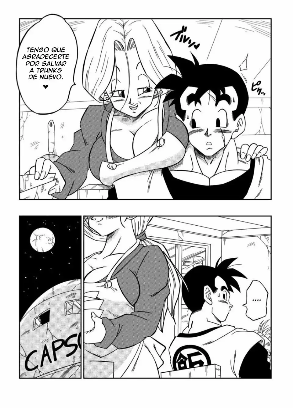 Mucho sexo en el futuro Bulma y Gohan