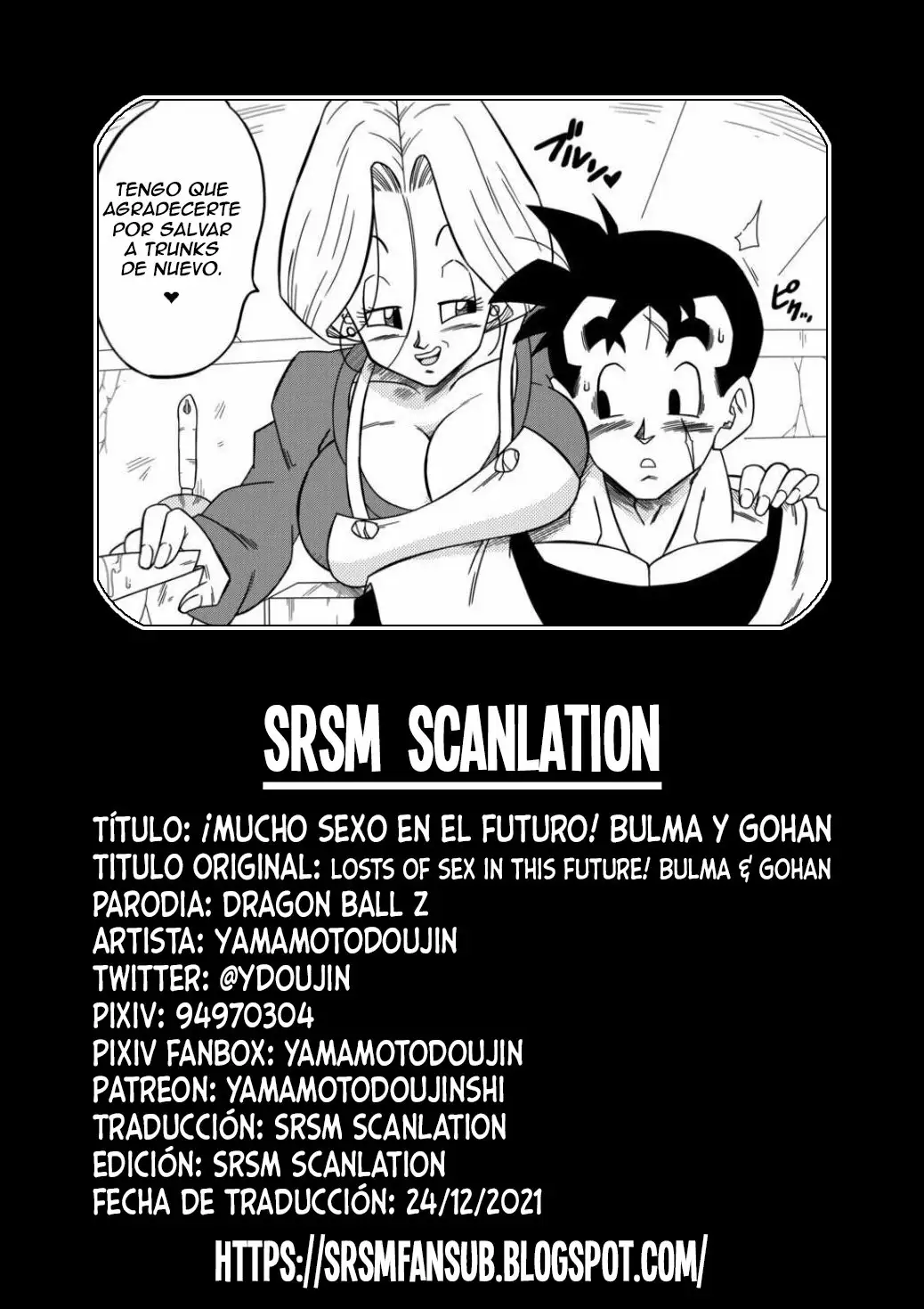 Mucho sexo en el futuro Bulma y Gohan