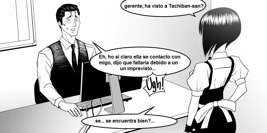 Ojisen JK to Batsuichi Tenchou spanish 