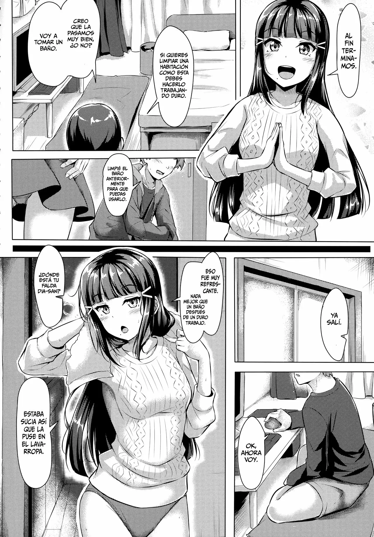 Daikan love - Dia to Ecchi suru Hon!