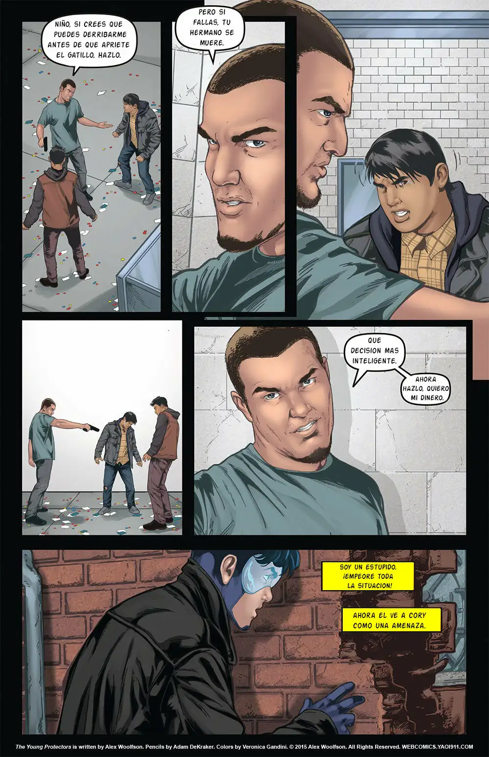 THE YOUNG PROTECTOS (LOS JOVENES PROTECTORES) Flyboy comic bonus