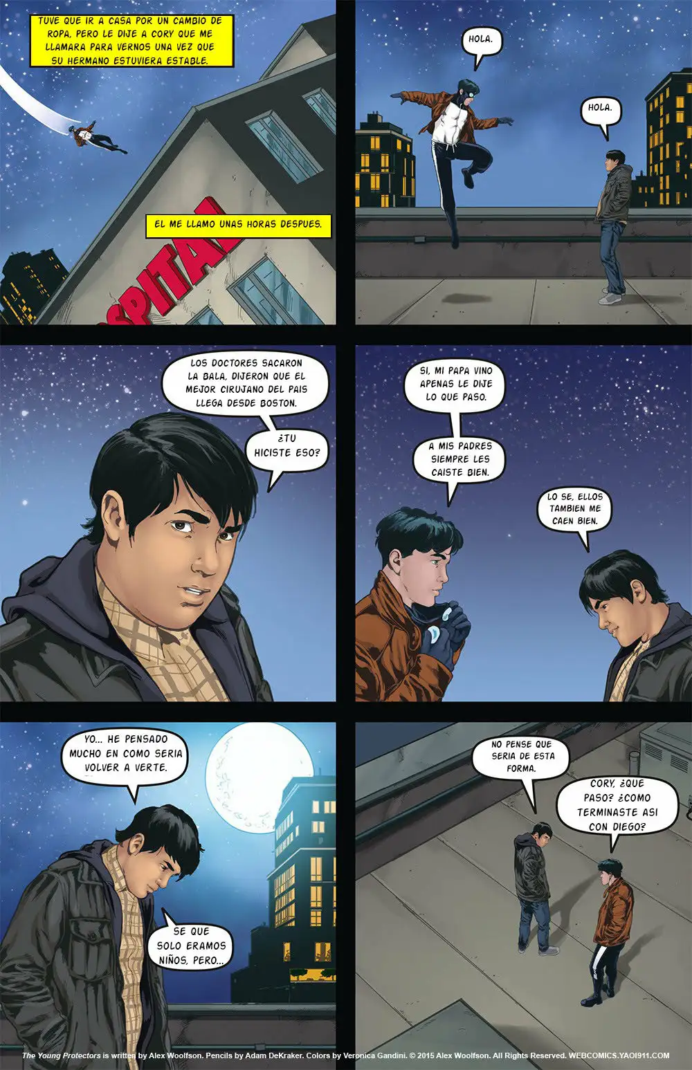 THE YOUNG PROTECTOS (LOS JOVENES PROTECTORES) Flyboy comic bonus