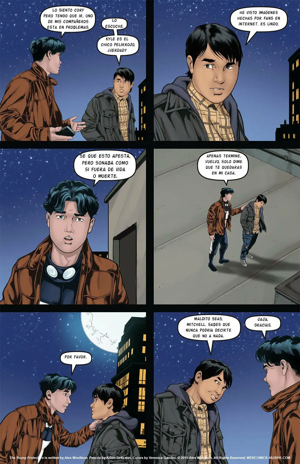 THE YOUNG PROTECTOS (LOS JOVENES PROTECTORES) Flyboy comic bonus