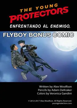 THE YOUNG PROTECTOS (LOS JOVENES PROTECTORES) Flyboy comic bonus