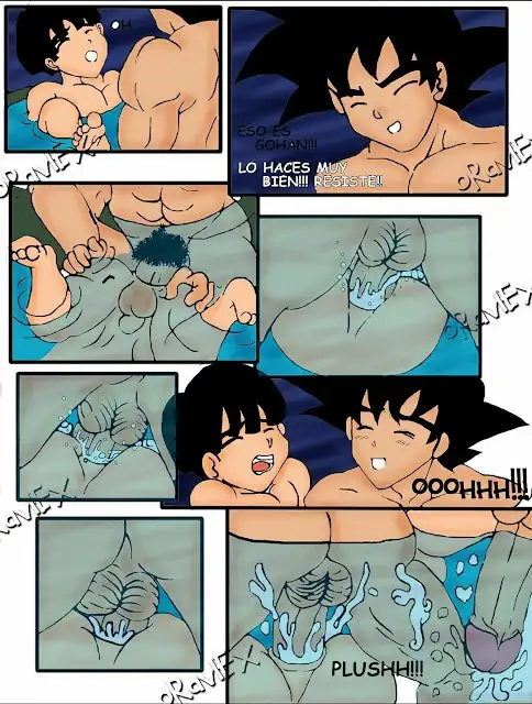 Goku x gohan dragon ball xxx 69