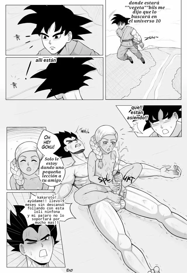 EL ENTRENAMIENTOS DE VEGETA 