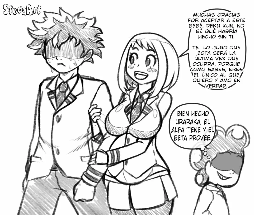 Uraraka x Mineta